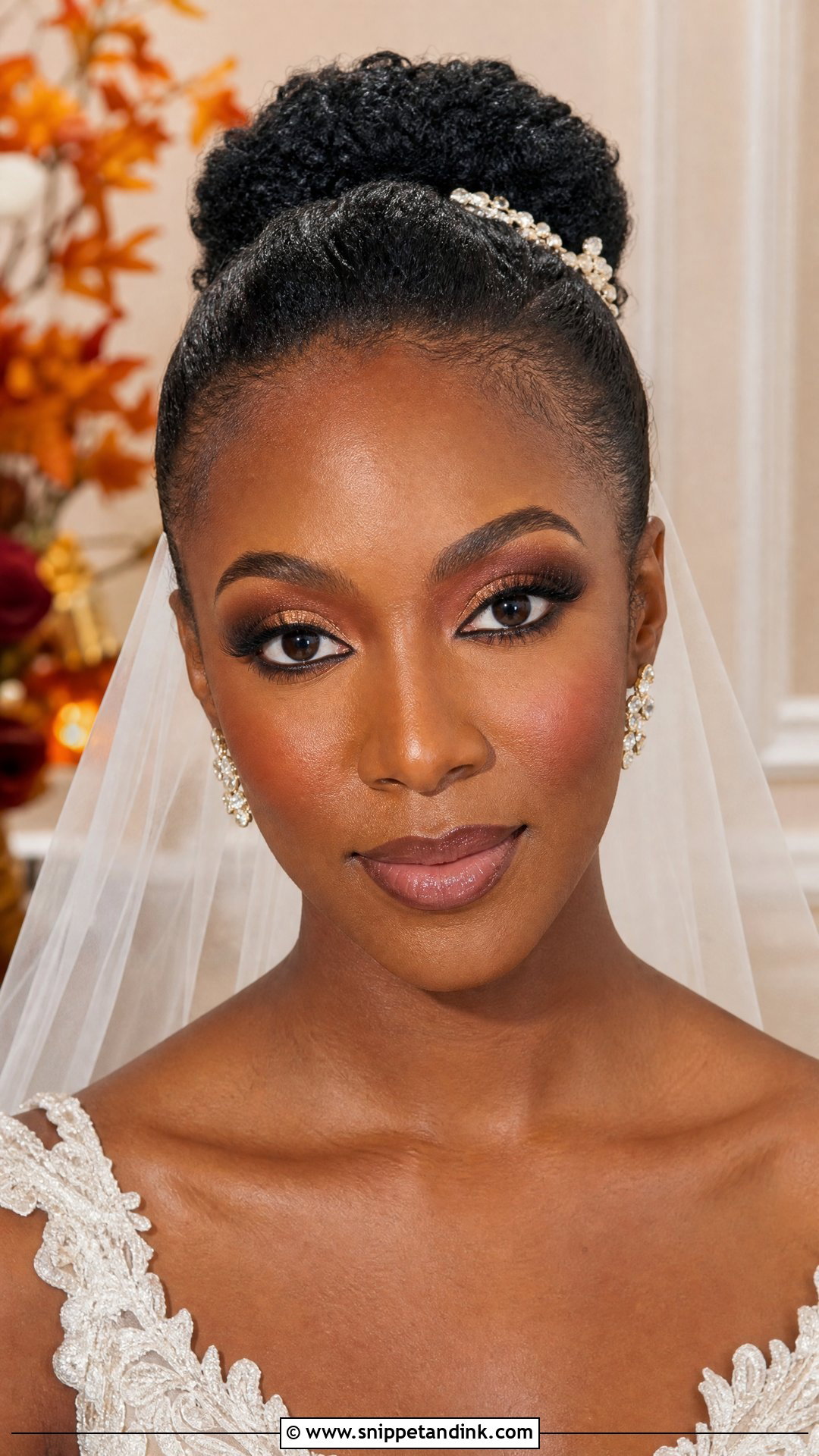 Brown Smokey Wedding Makeup - Snippet and Ink - 20 Light Glam Wedding Makeup Ideas
