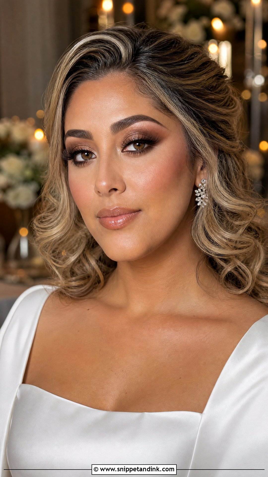 Brown Smokey Wedding Makeup For Blondes - Snippet and Ink - 20 Wedding Makeup for Blondes