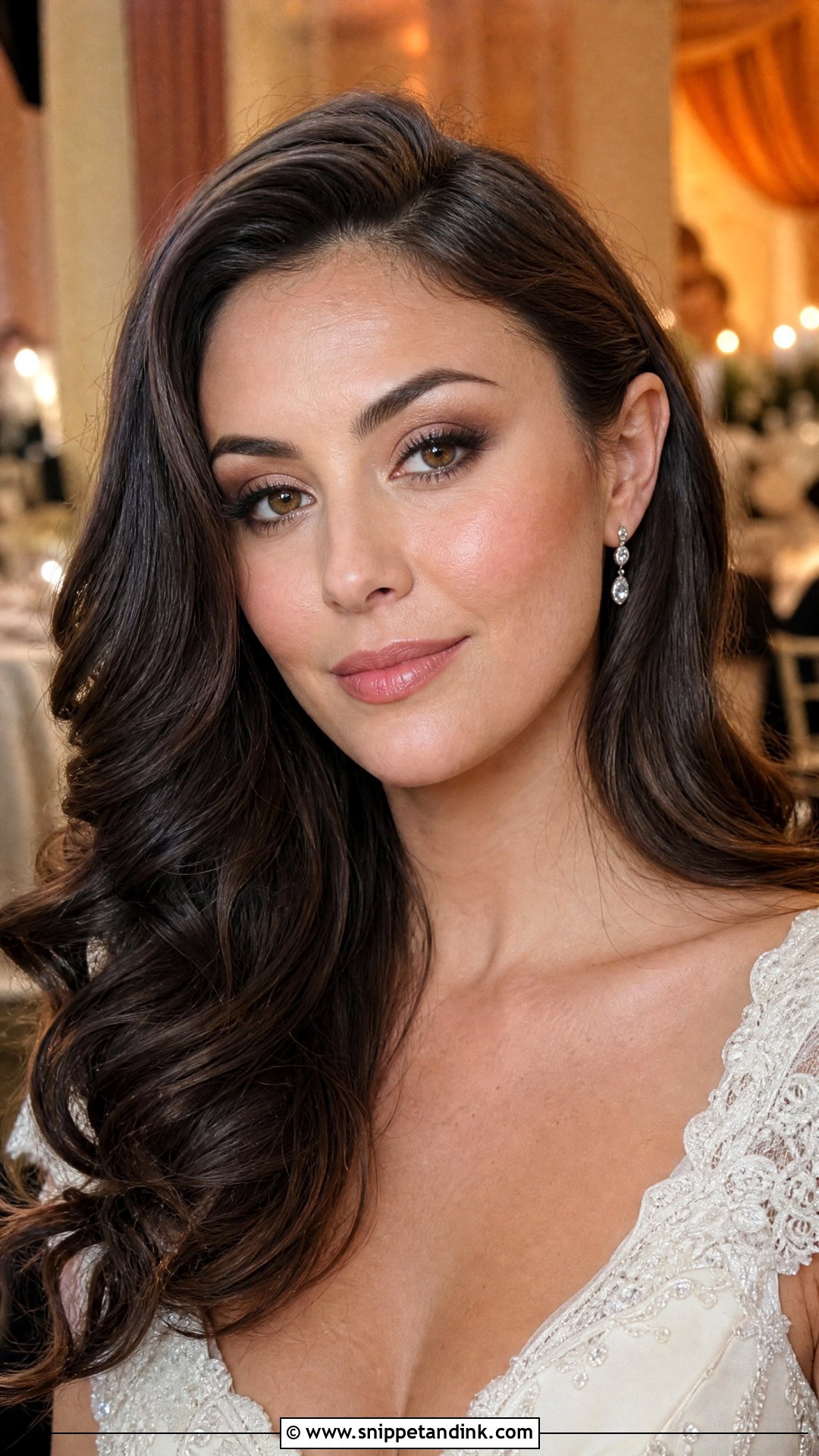 Brown Smokey Wedding Makeup For Brown Eyes - Snippet and Ink - 20 Simple Wedding Makeup for Brown Eyes