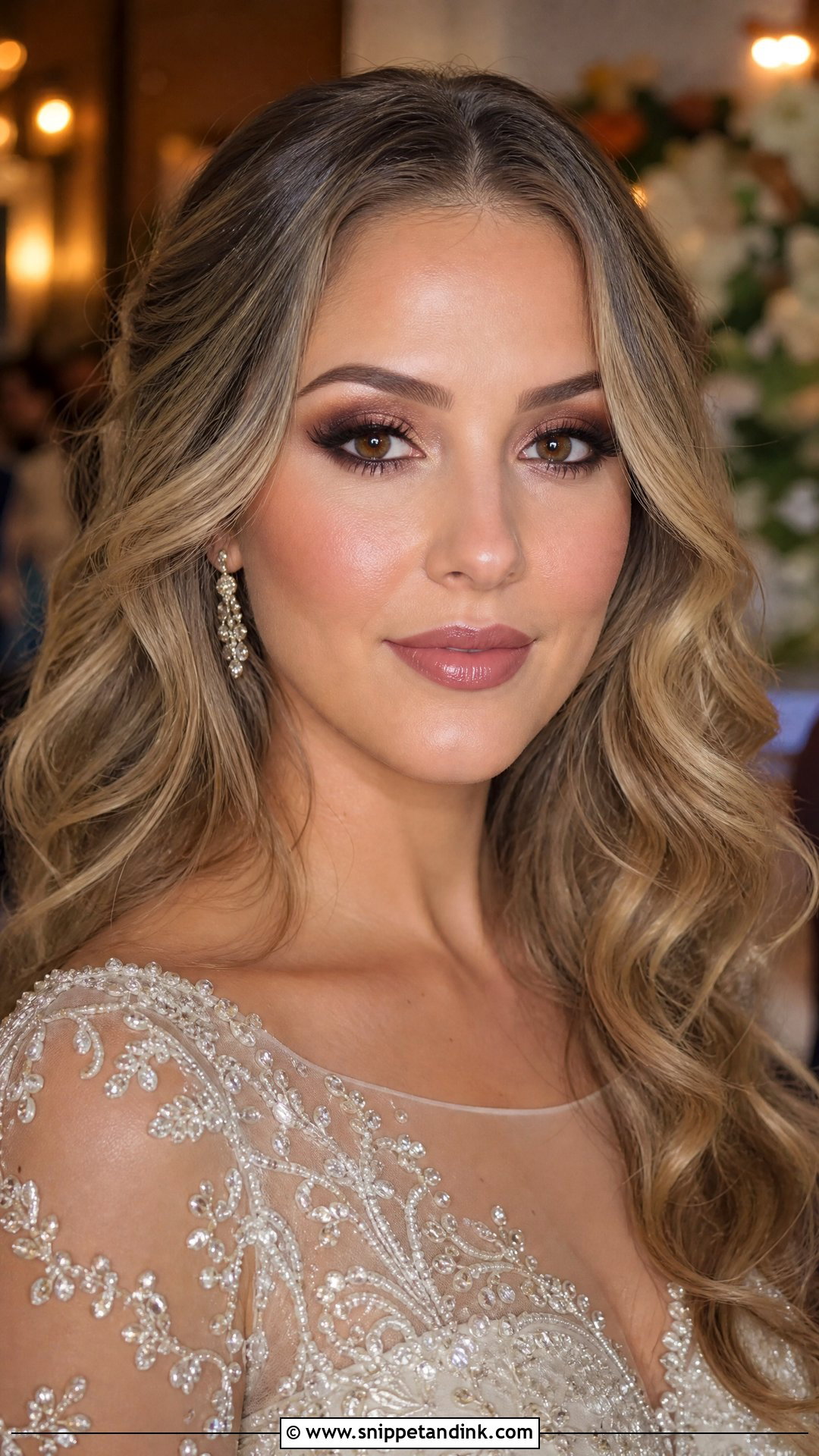Brown Smokey Wedding Makeup For Brown Eyes - Snippet and Ink - 20 Spring Wedding Makeup for Brown Eyes