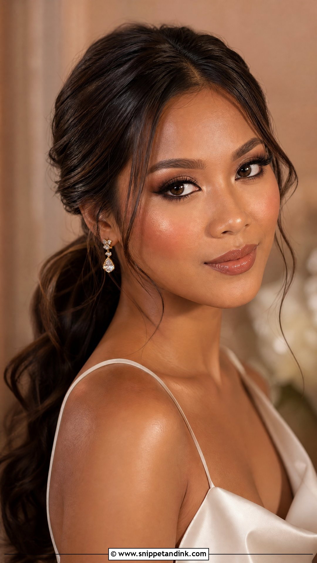 Brown Smokey Wedding Makeup For Brown Skin - Snippet and Ink - 20 Wedding Makeup for Brown Skin Ideas