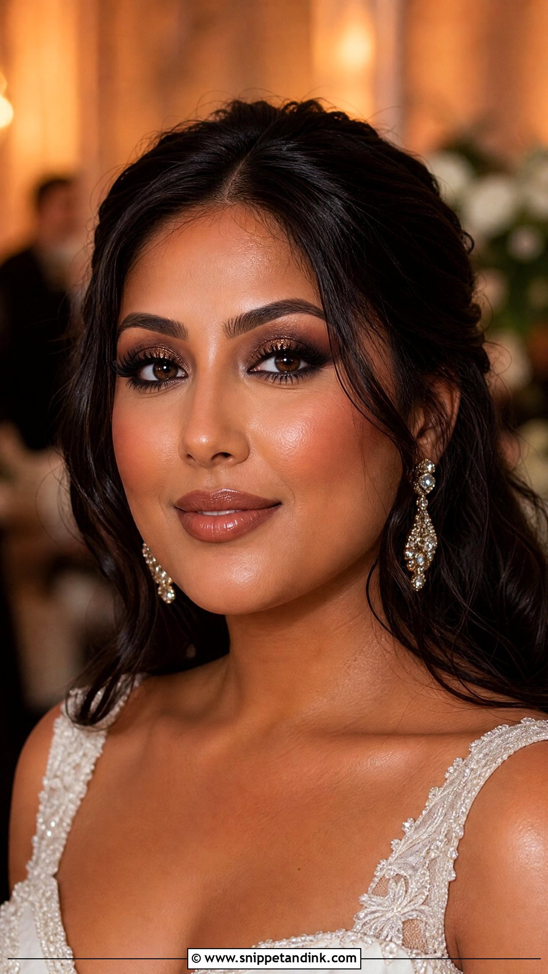 Brown Smokey Wedding Makeup For Brown Skin - Snippet and Ink - 20 Wedding Makeup Brown Skin Ideas