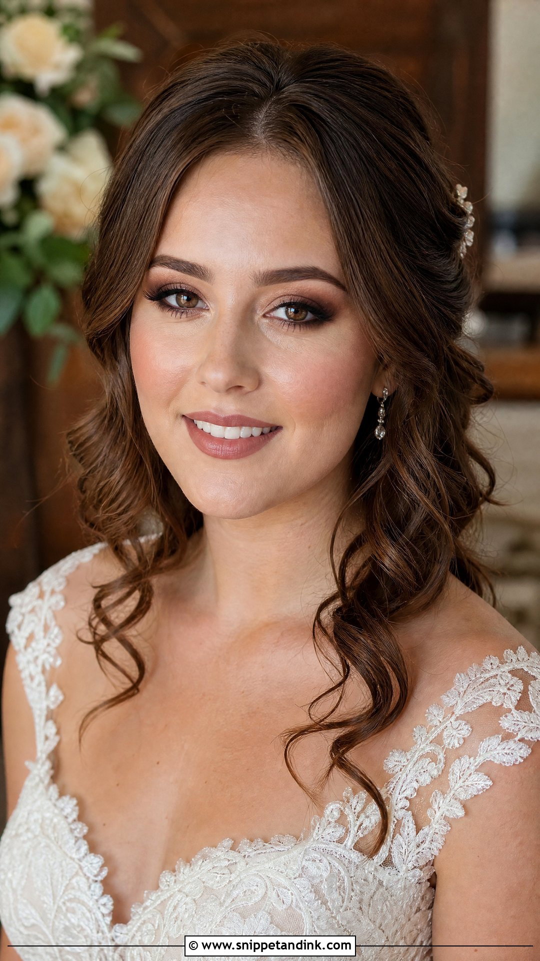 Brown Smokey Wedding Makeup For Fair Skin - Snippet and Ink - 20 Wedding Makeup Fair Skin Ideas
