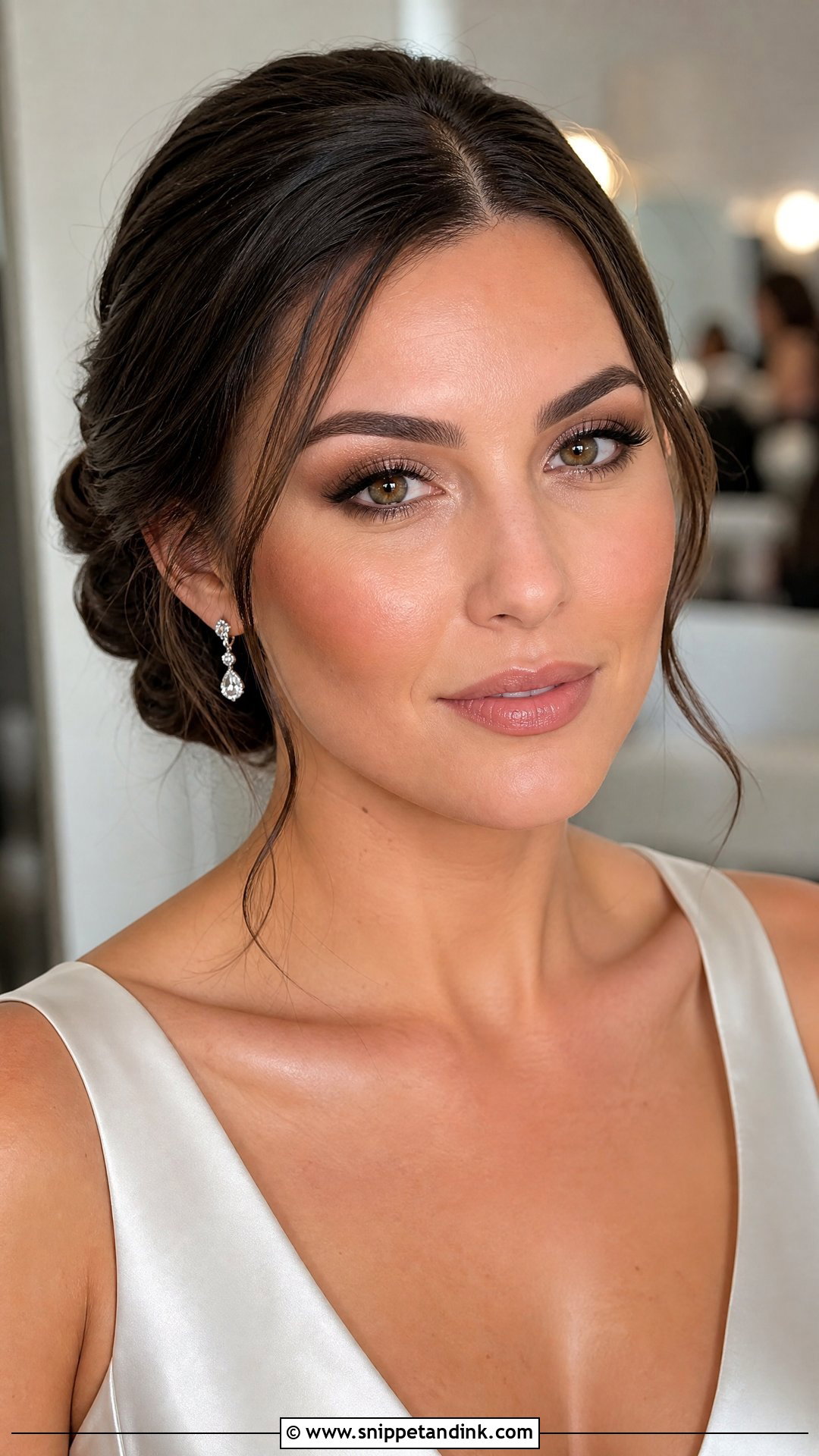 Brown Smokey Wedding Makeup Natural - Snippet and Ink - 20 Natural Wedding Makeup for Brown Eyes and Brunettes Dark Hair