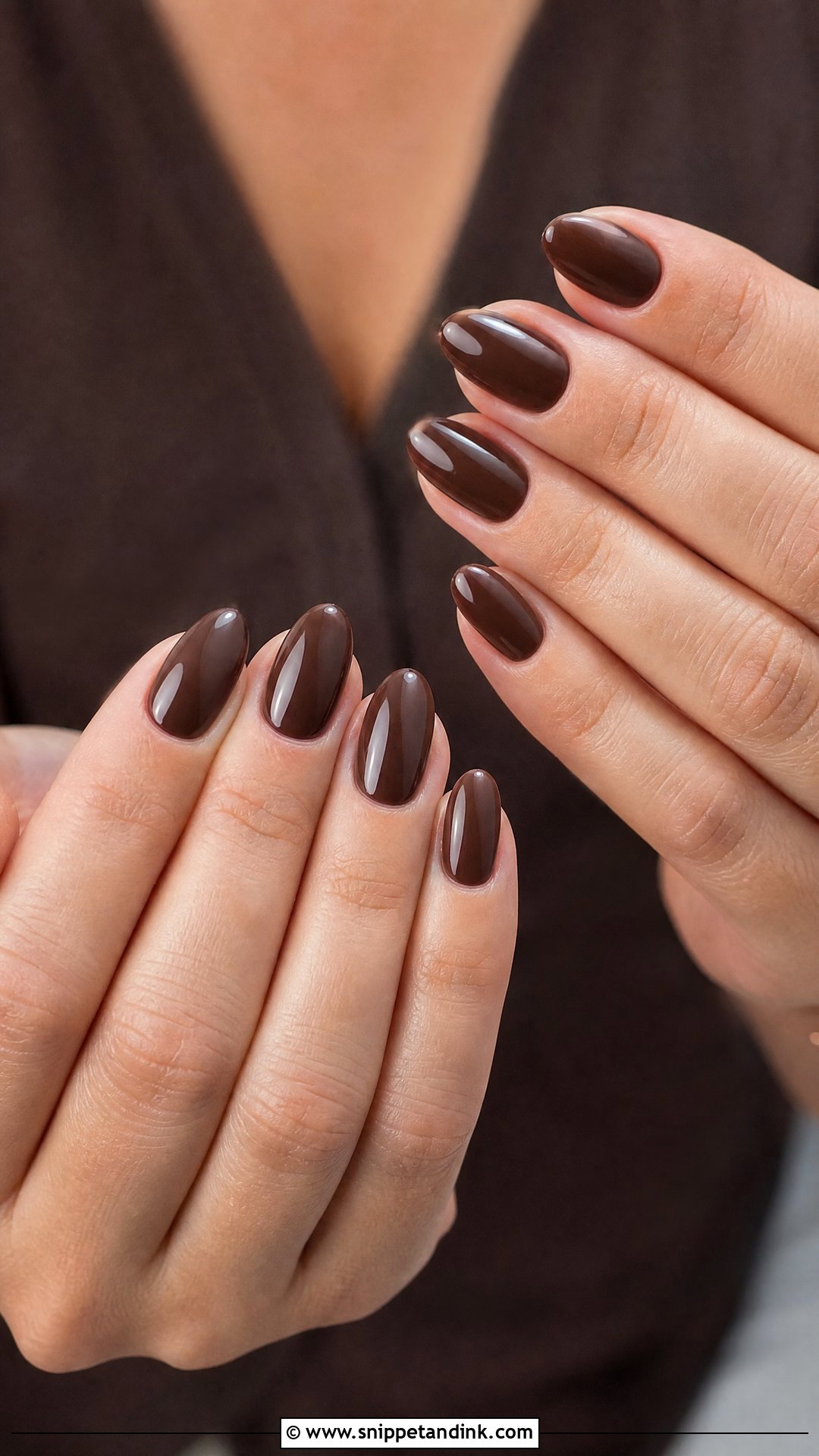 Brown Wedding Guest Nails - Snippet and Ink - 35 Wedding Guest Nails