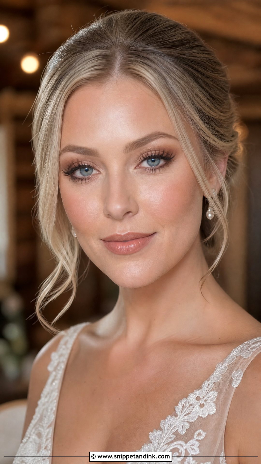 Brown Wedding Makeup For Blue Eyes - Snippet and Ink - 20 Brown Wedding Makeup Ideas