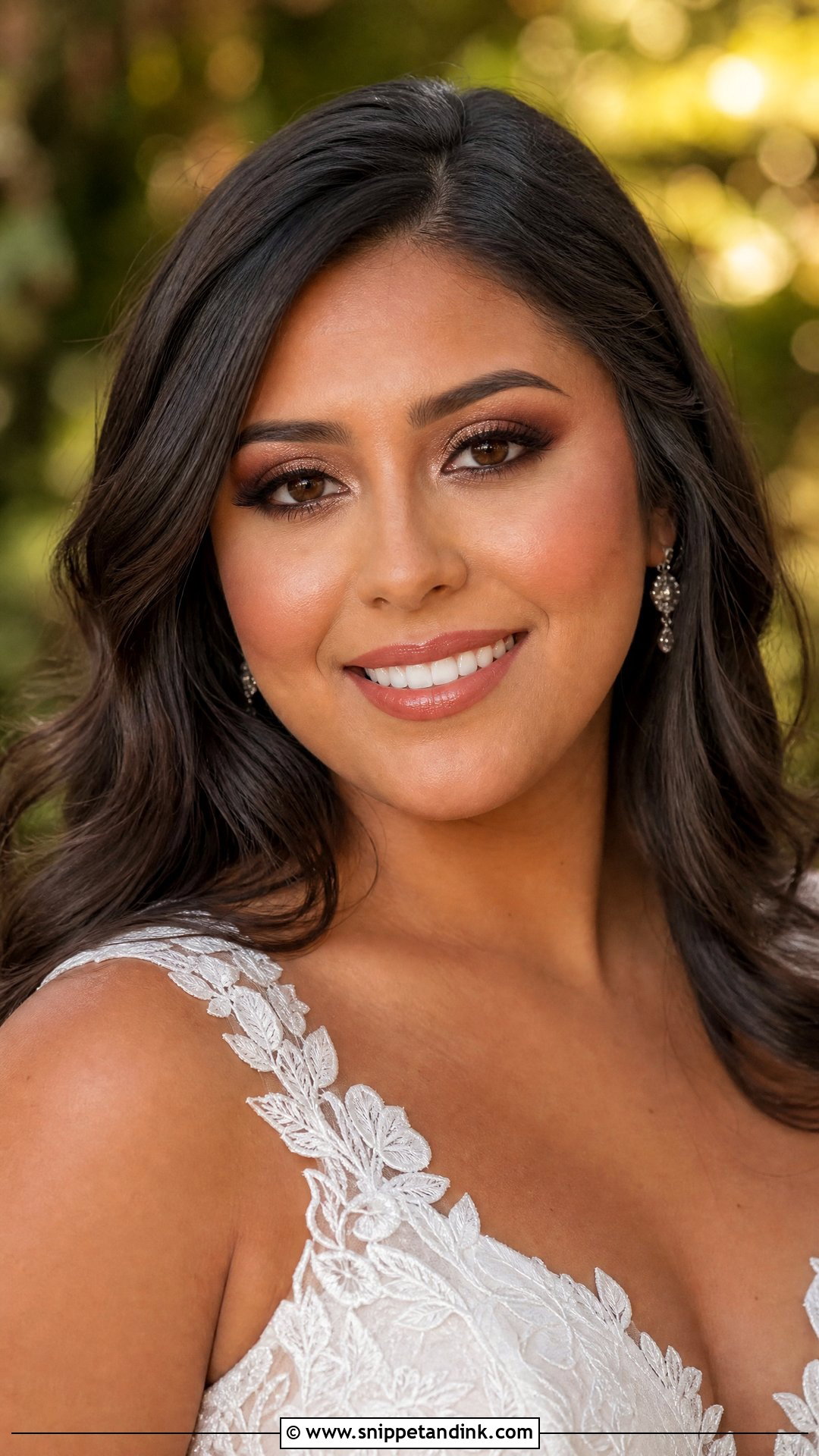 Brown Wedding Makeup For Brown Eyes - Snippet and Ink - 20 Brown Wedding Makeup Ideas