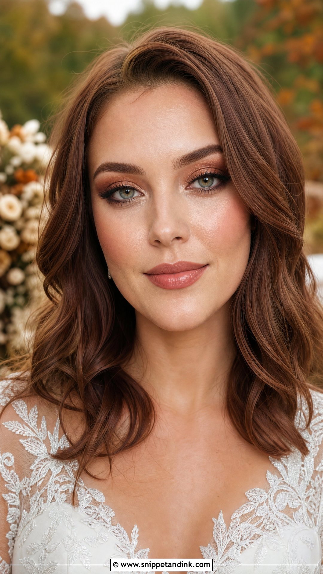 Brown Wedding Makeup For Green Eyes - Snippet and Ink - 20 Brown Wedding Makeup Ideas