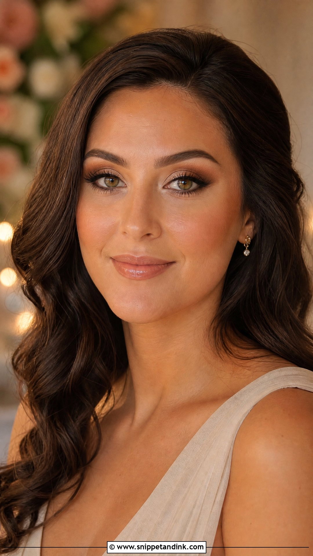 Brown Wedding Makeup For Hazel Eyes - Snippet and Ink - 20 Brown Wedding Makeup Ideas