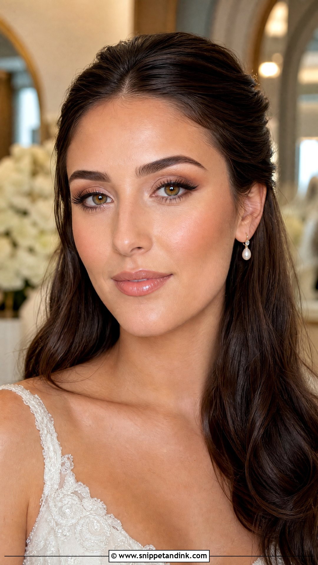 Brown Wing Bridal Makeup For Hazel Eyes Brunette - Snippet and Ink - 20 Bridal Makeup for Hazel Eyes Brunette