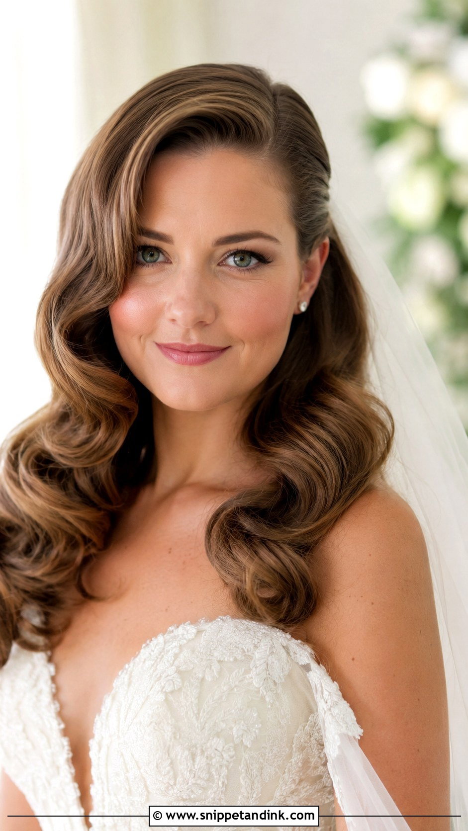 Brushed Out Pin Curls - Snippet and Ink - 30 Hair for Wedding Ideas