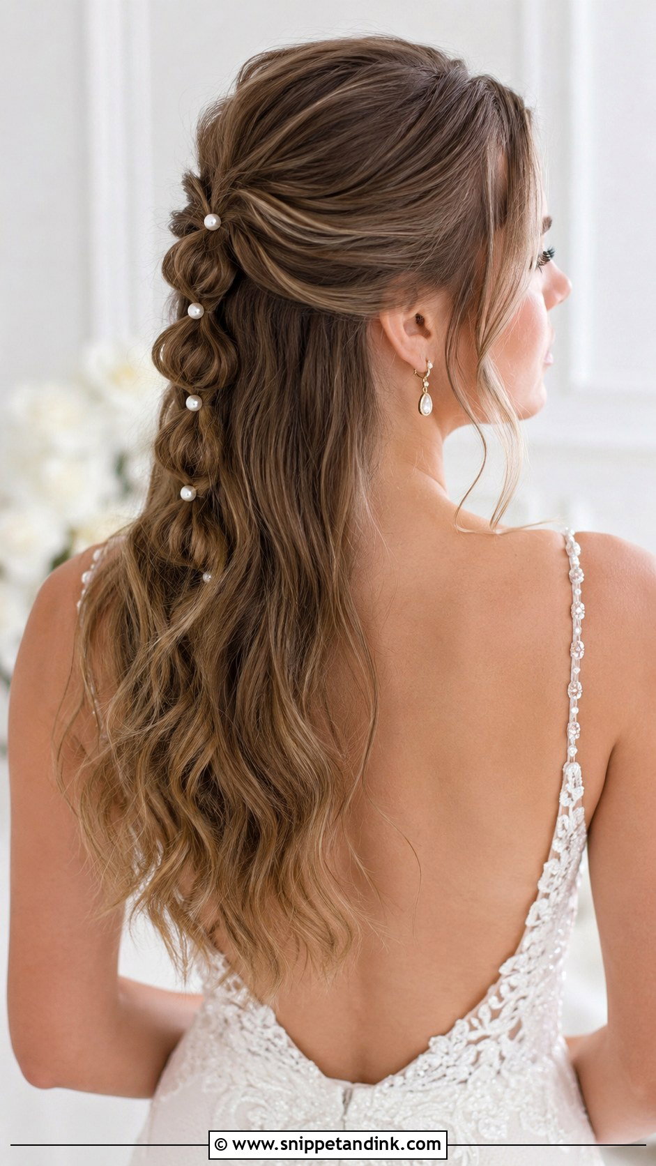 Bubble Braid Wedding Hairstyle for Medium Hair - Snippet and Ink - 20 Wedding Hairstyles Medium Hair