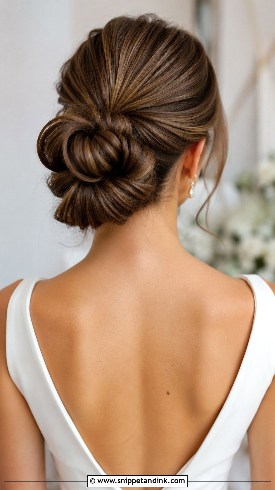 Bubble Bun Wedding Hairstyle - Snippet and Ink - 30 Wedding Hair Bun Ideas