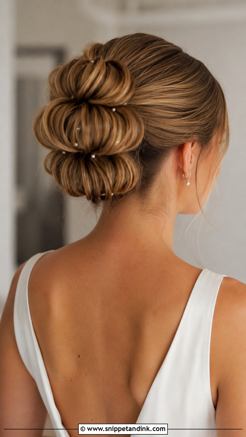 Bubble Bun for Wedding - Snippet and Ink - 20 Cute Bun Hairstyles for Wedding