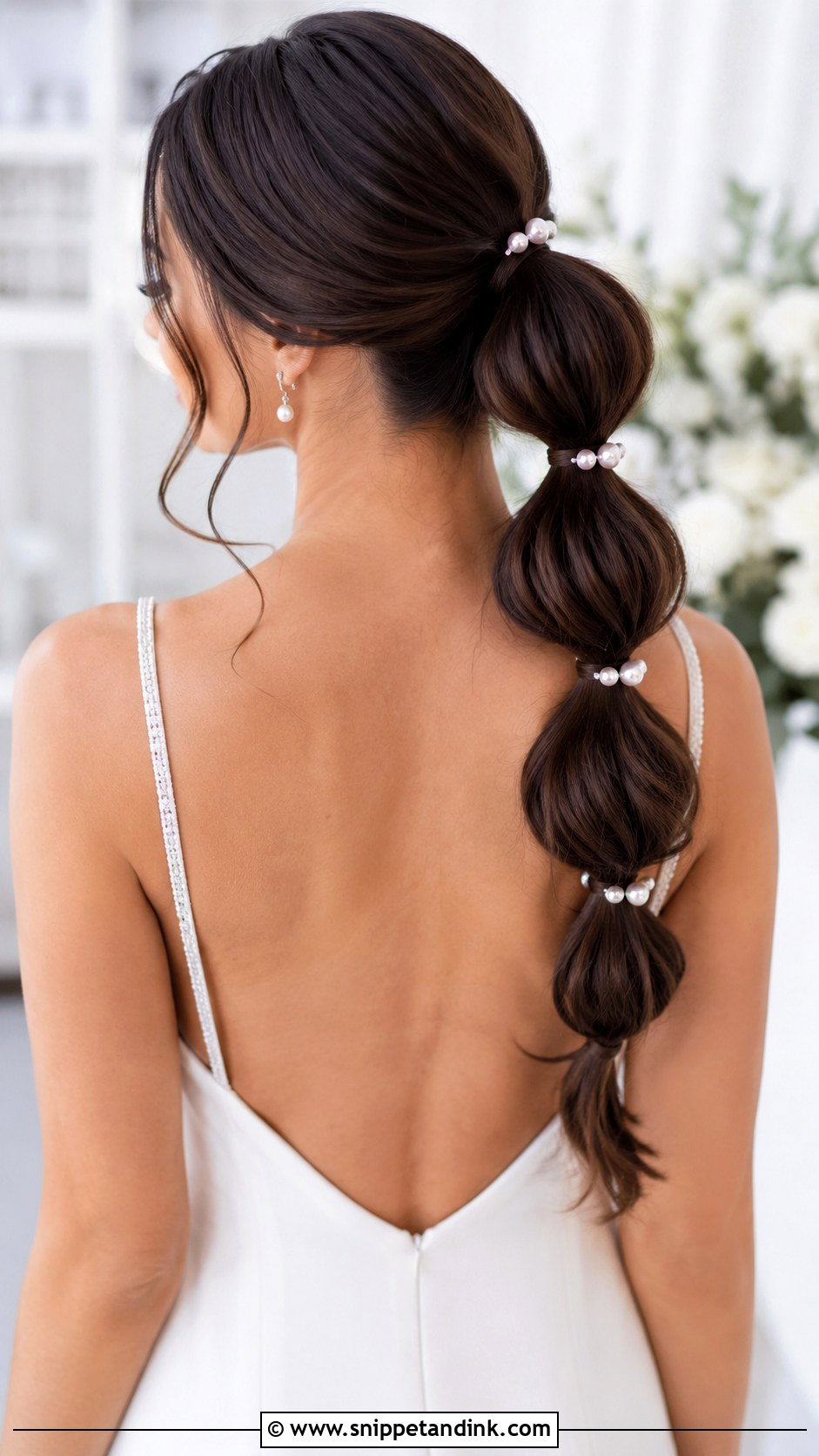 Bubble Ponytail - Snippet and Ink - 35 Simple Wedding Hairstyles