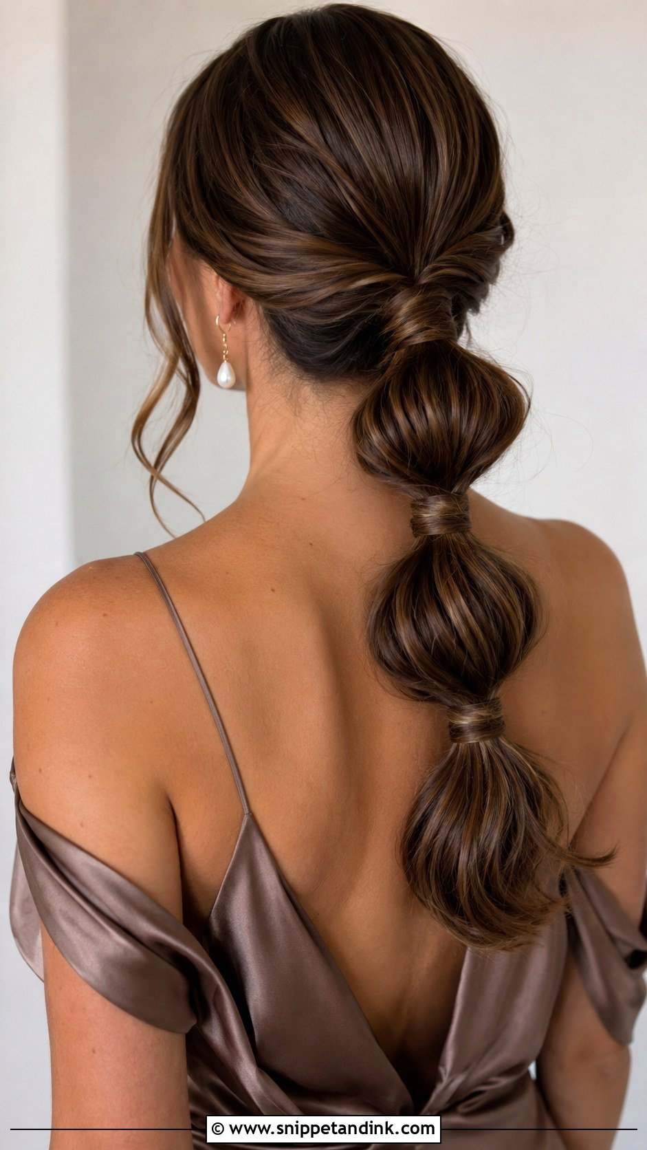 Bubble Ponytail Bridesmaid Hair - Snippet and Ink - 20 Wedding Hair Ideas for Bridesmaids