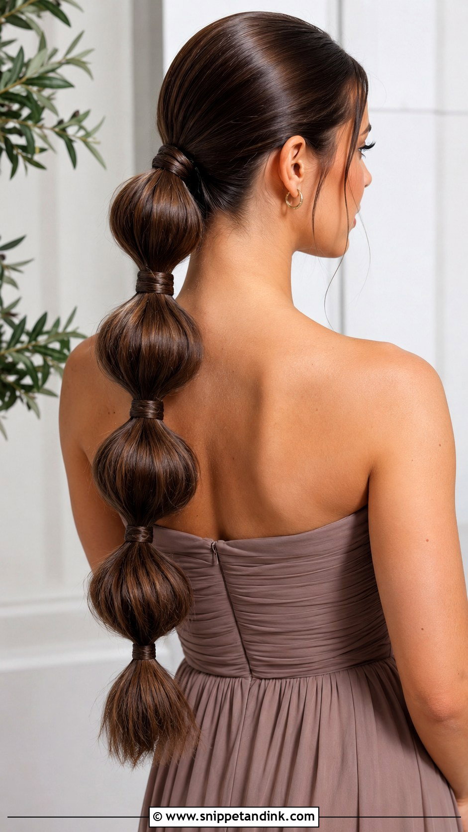 Bubble Ponytail Bridesmaid Hair - Snippet and Ink - 30 Bridesmaid Hair Styles
