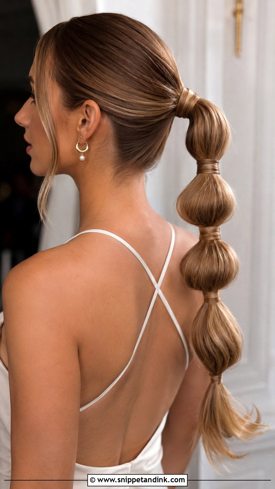 Bubble Ponytail Bridesmaid Hairstyle - Snippet and Ink - 20 Wedding Hair Styles Bridesmaid