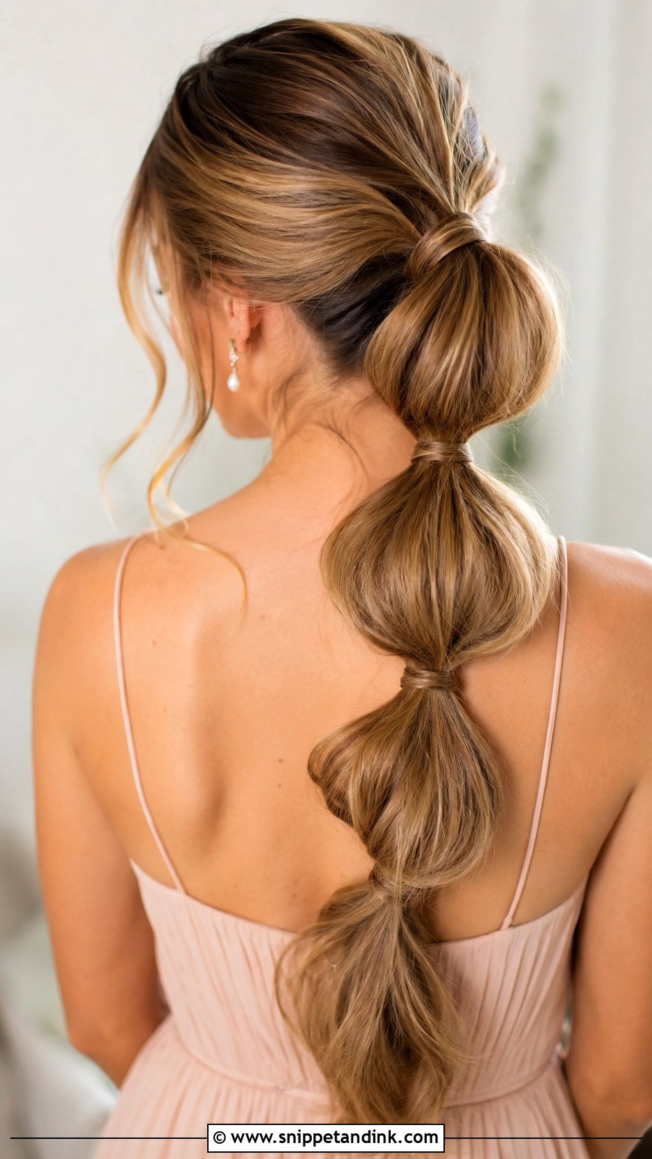 Bubble Ponytail Bridesmaid Updo - Snippet and Ink - 35 Bridesmaid Updo Hairstyles