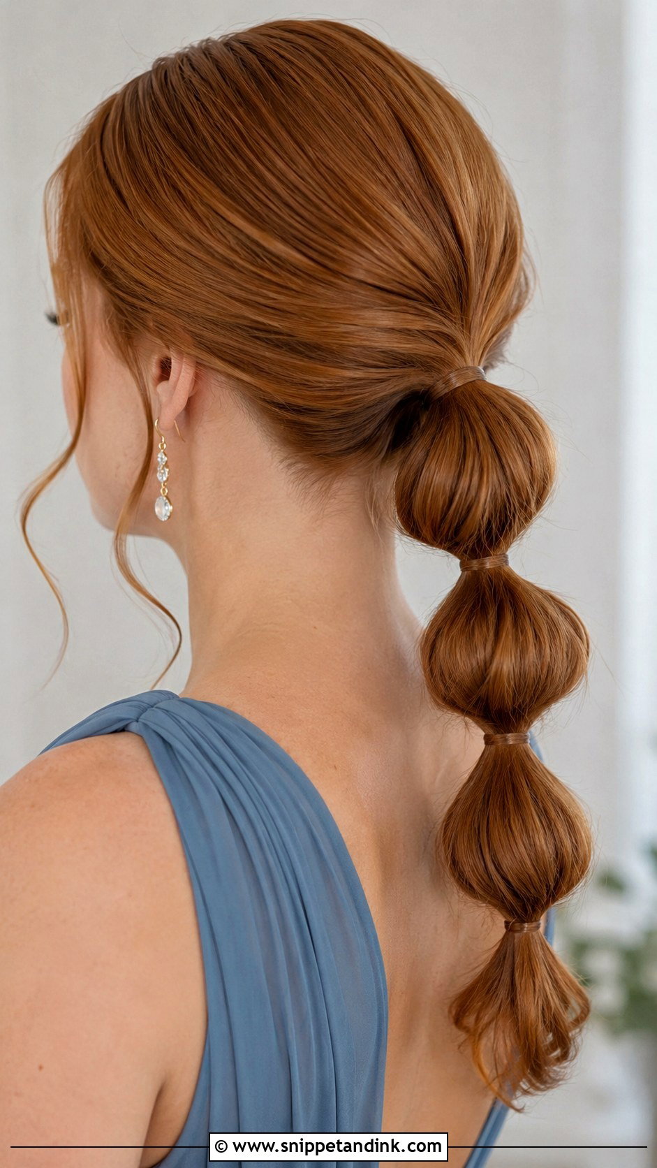 Bubble Ponytail Bridesmaid Updo - Snippet and Ink - 20 Up Do for Bridesmaid Ideas