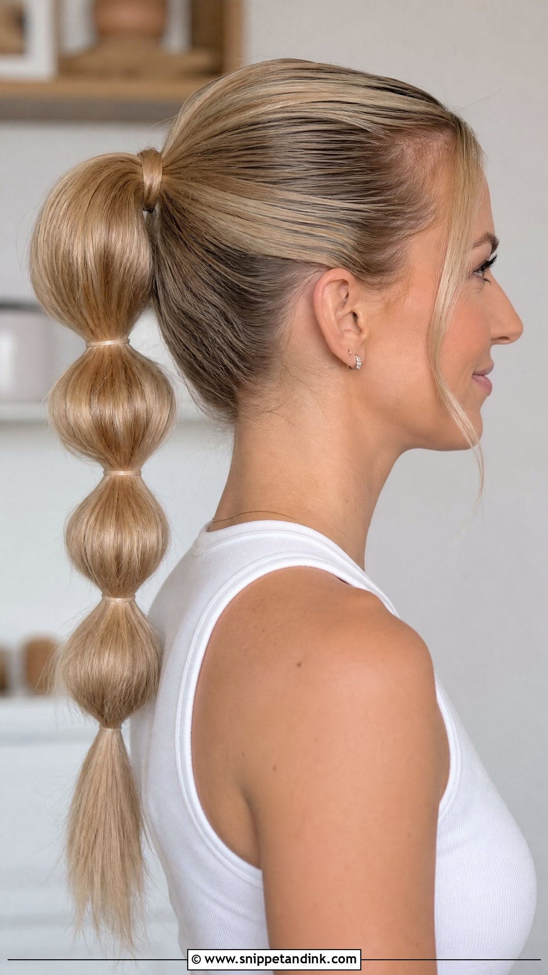 Bubble Ponytail Hairstyle - Snippet and Ink - 20 Non Bridal Hairstyles