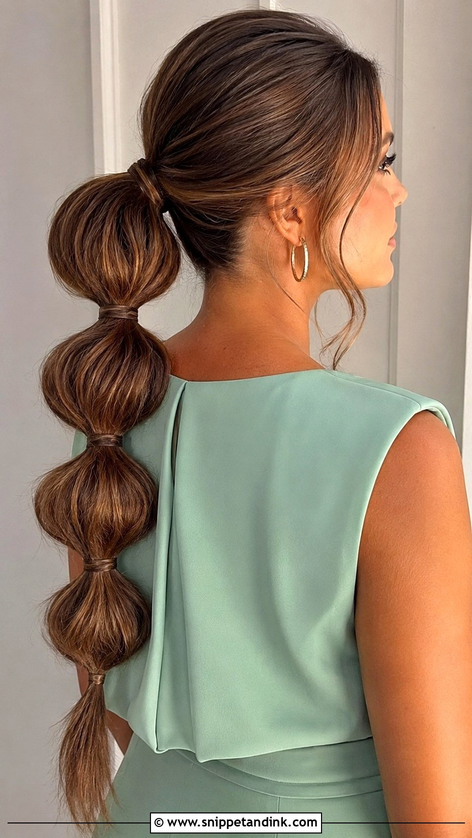 Bubble Ponytail Wedding Guest Hairstyle - Snippet and Ink - 15 Hairstyles to Attend a Wedding