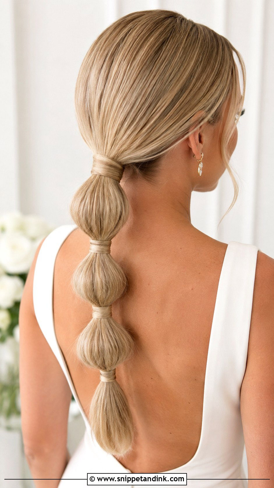 Bubble Ponytail Wedding Hair Tutorial - Snippet and Ink - 15 Hair Tutorial for Wedding Ideas