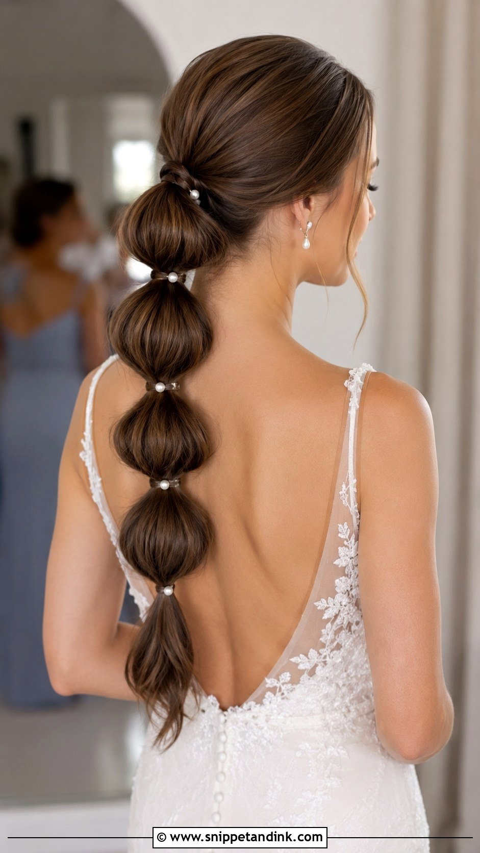 Bubble Ponytail Wedding Hairstyle - Snippet and Ink - 35 Hairstyle for Wedding Ideas