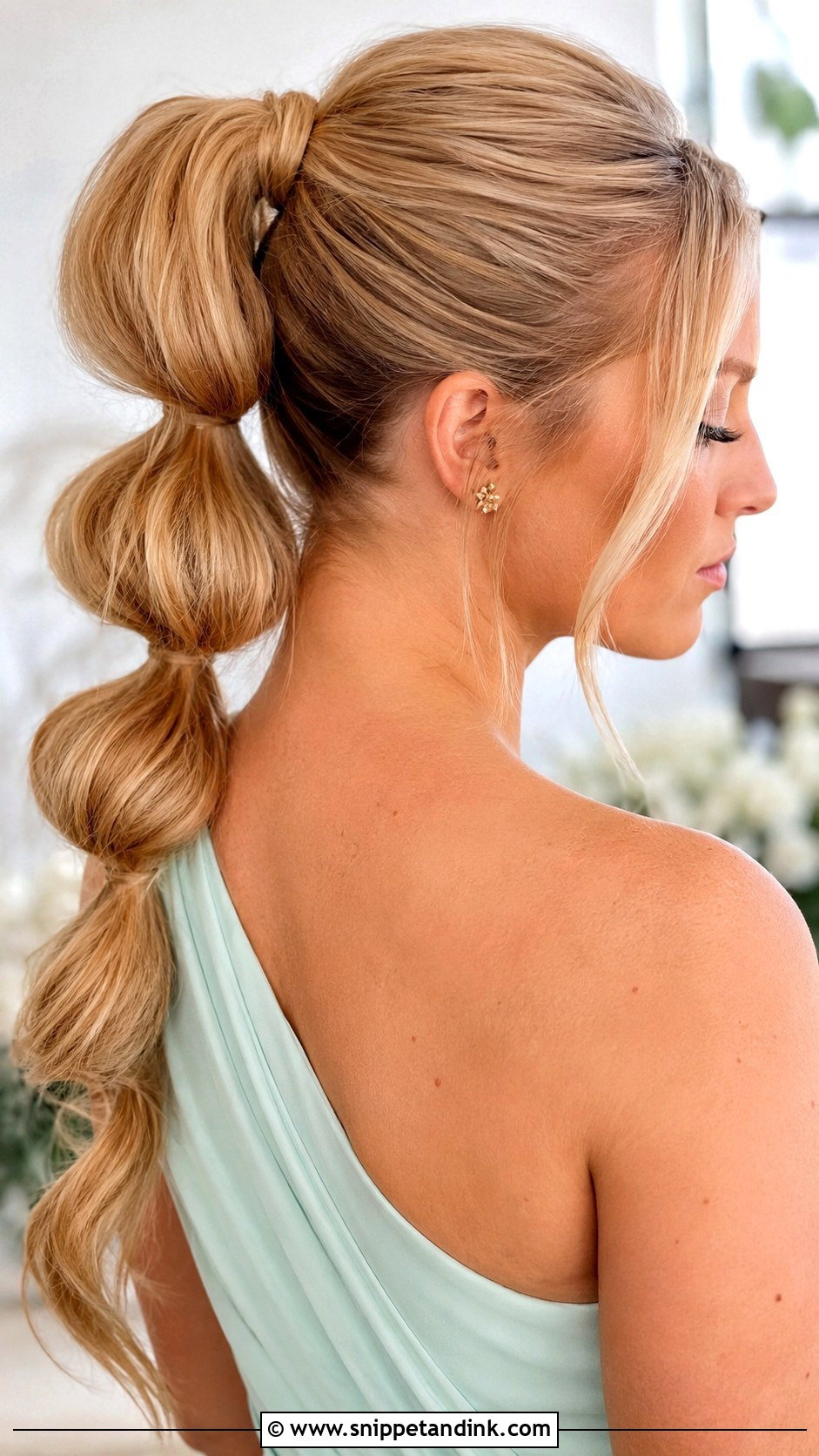 Bubble Ponytail Wedding Hairstyle - Snippet and Ink - 25 Wedding Ponytail Hairstyles Bridesmaid
