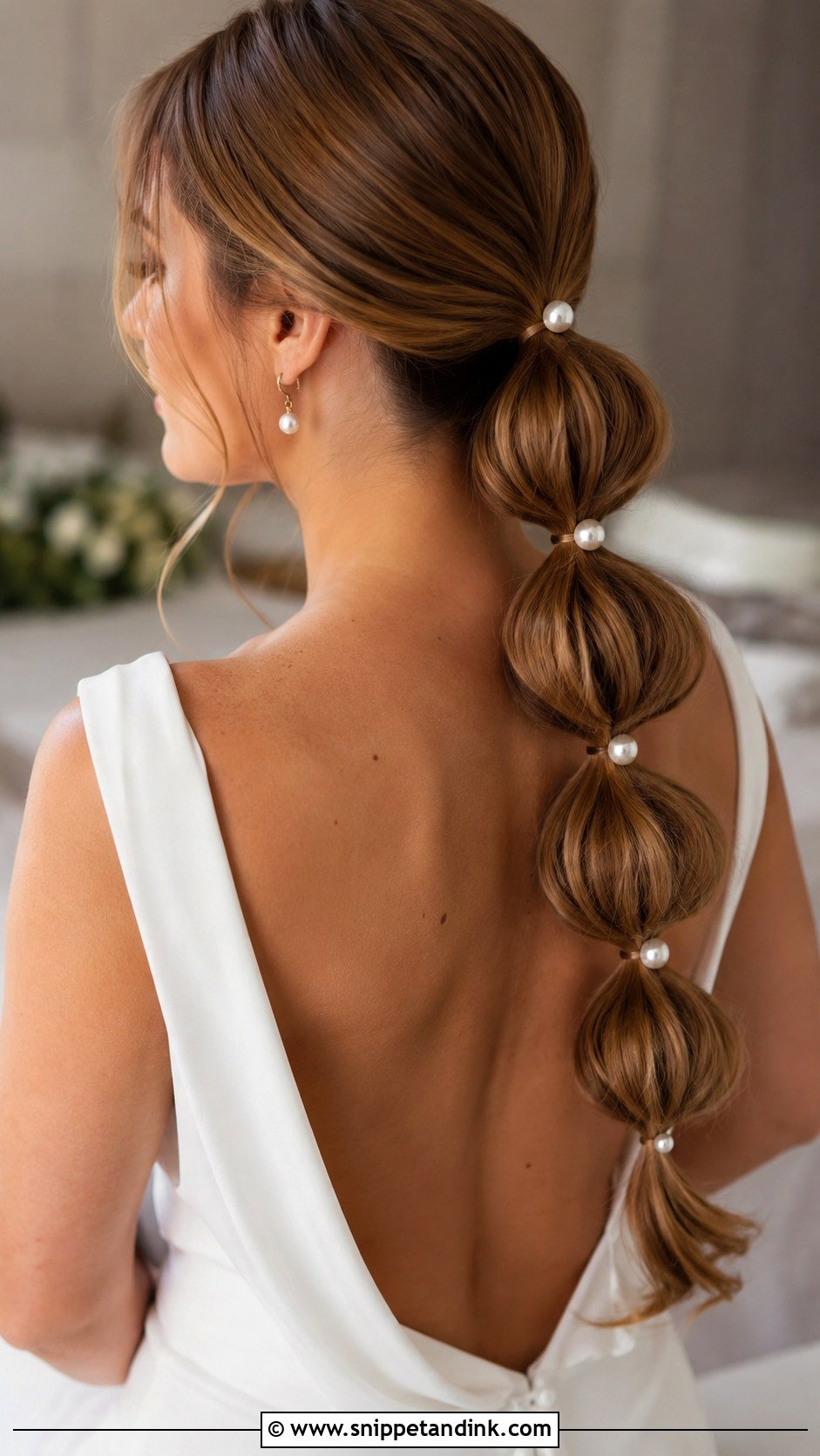 Bubble Ponytail for Bride - Snippet and Ink - 25 Pony Hairstyles for Wedding