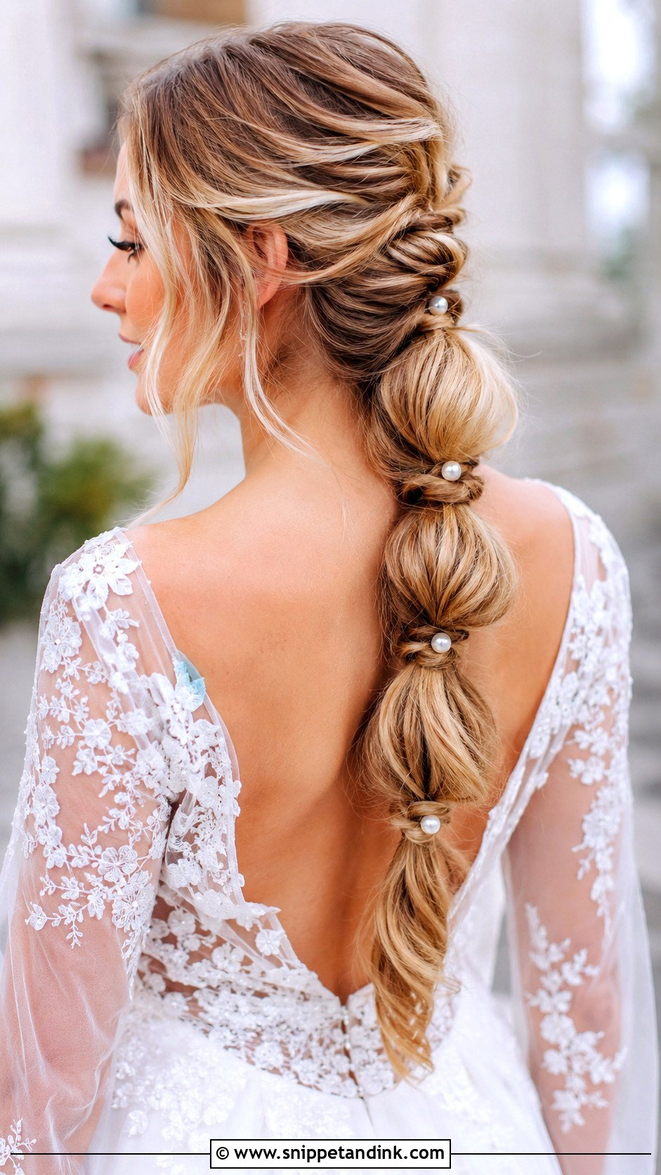Bubble Ponytail for Brides - Snippet and Ink - 30 Ponytail Wedding Hairstyles