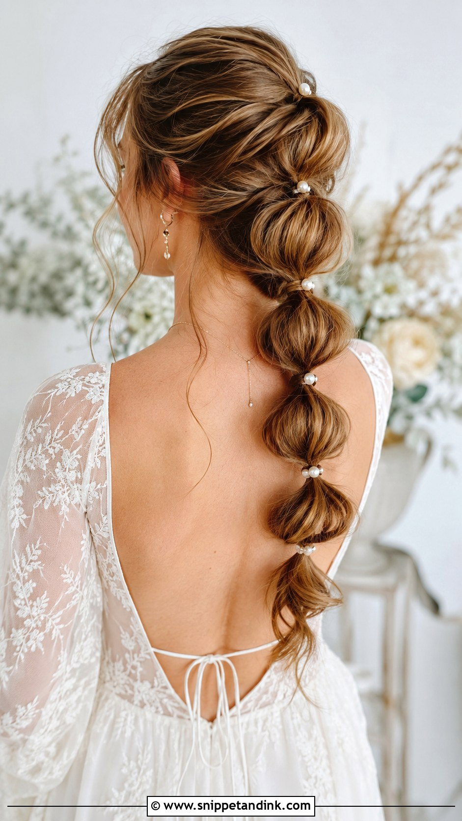 Bubble Ponytail for Wedding - Snippet and Ink - 30 Ponytail Hairstyles for Wedding