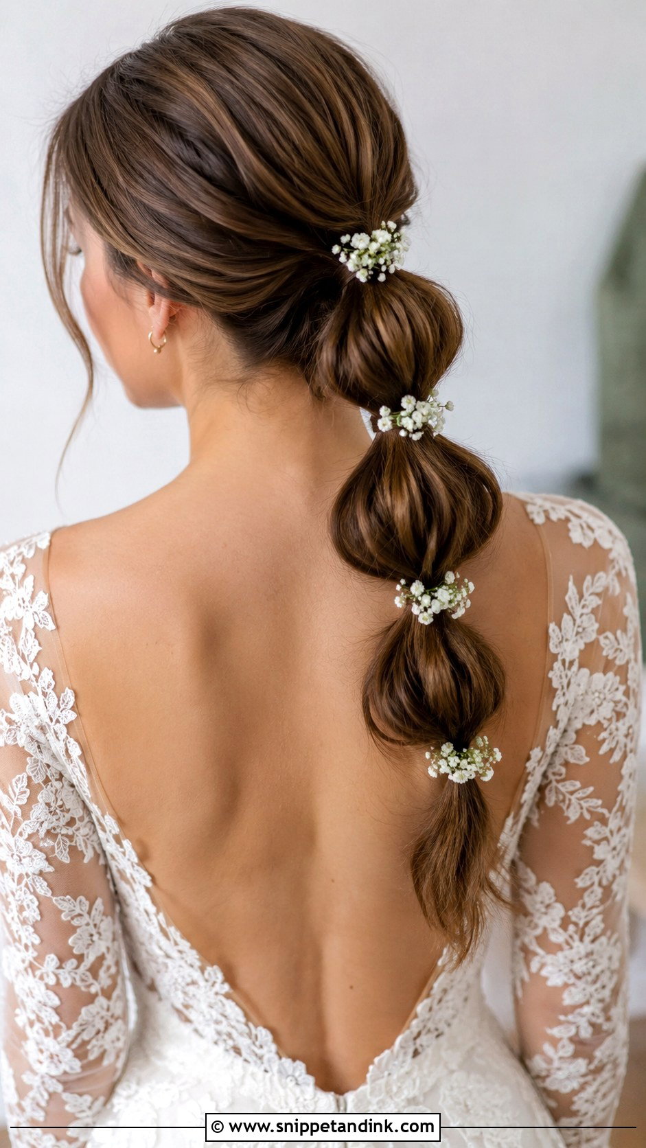 Bubble Ponytail for Weddings - Snippet and Ink - 25 Bride Ponytail Hairstyles