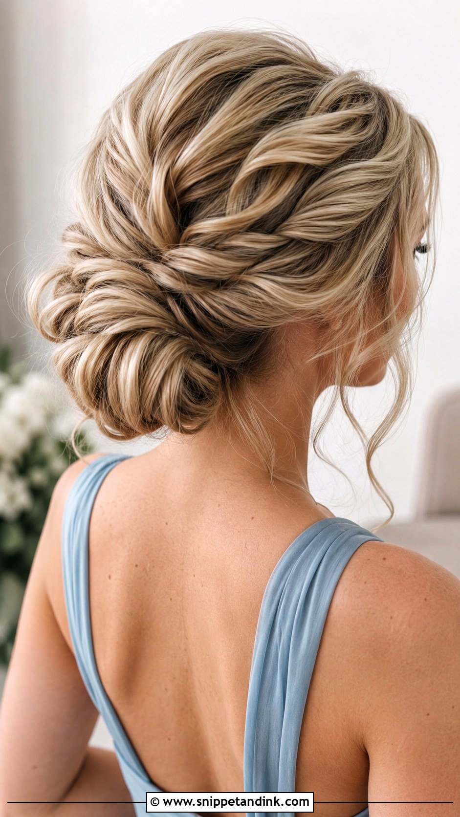Bun Bridesmaid Hair For Long Hair - Snippet and Ink - 20 Bun Bridesmaid Hair Ideas