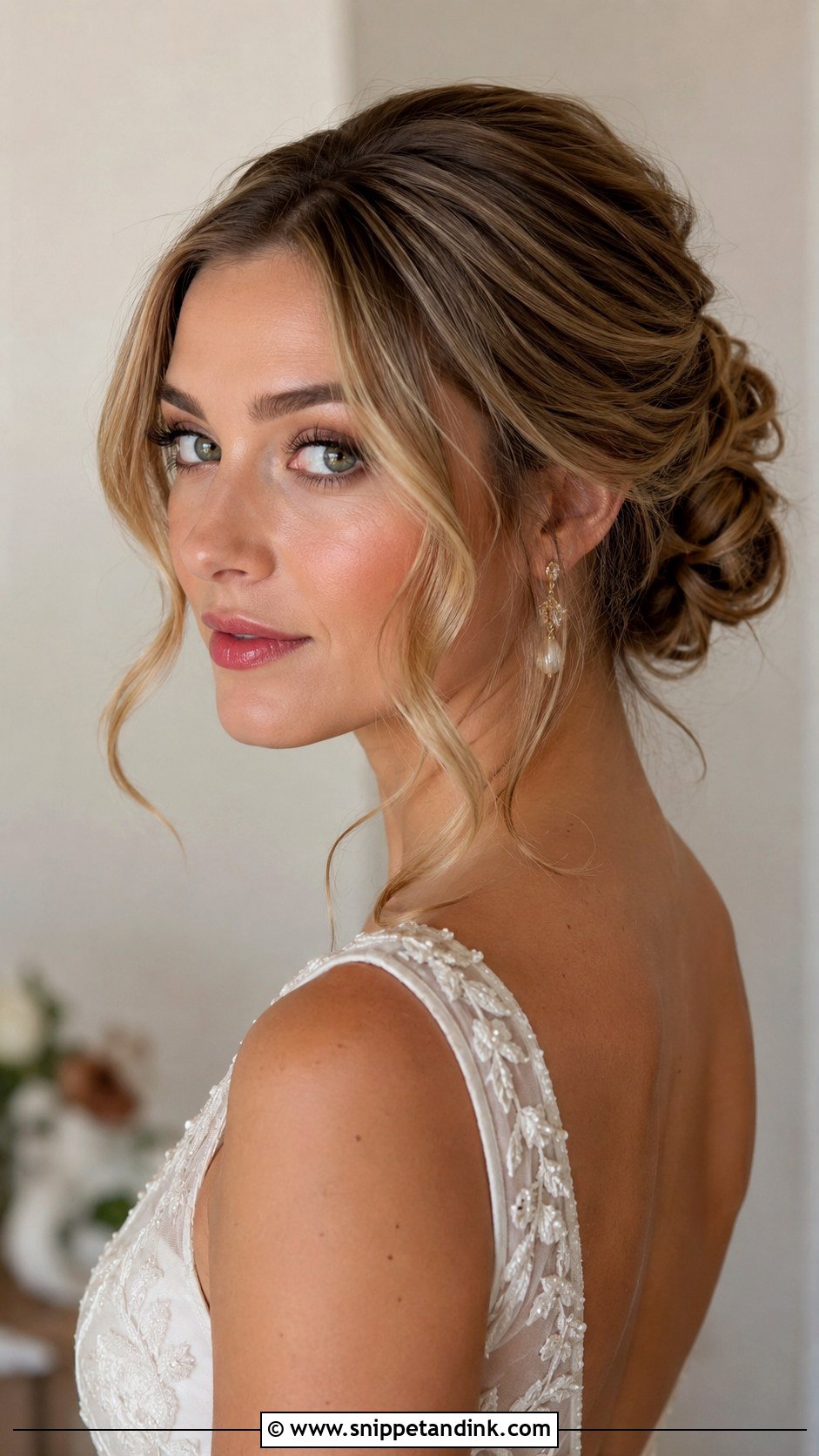 Bun With Face Framing Pieces - Snippet and Ink - 20 Hair Bun Styles Wedding