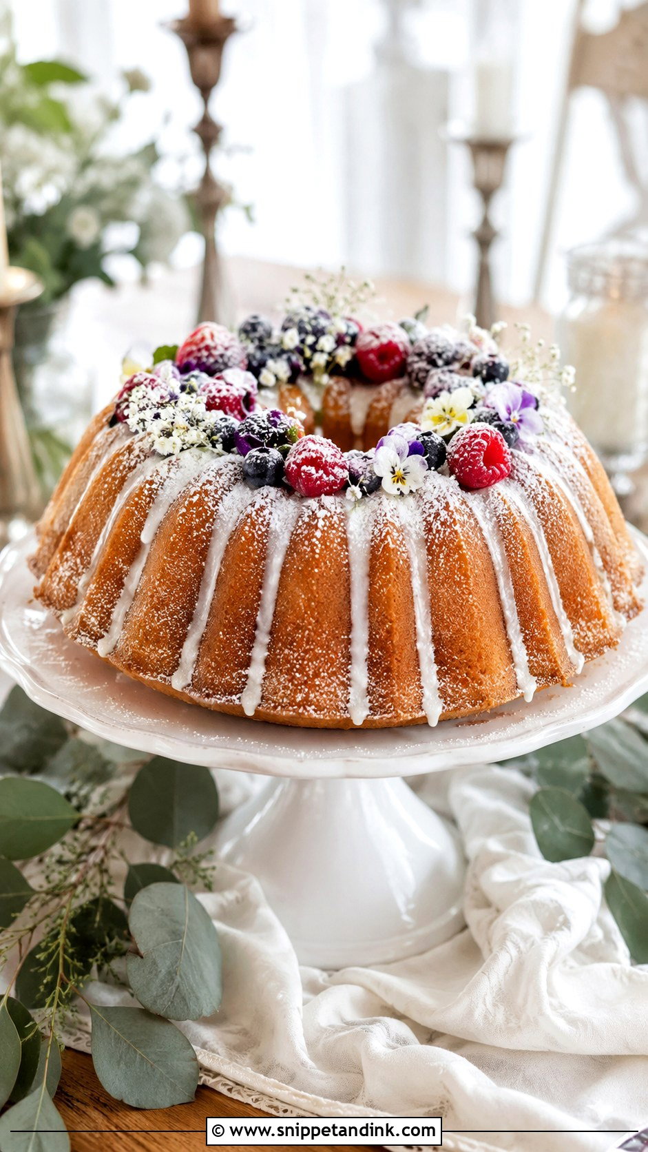 Bundt Wedding Cake - Snippet and Ink - 20 Budget Wedding Cake Ideas