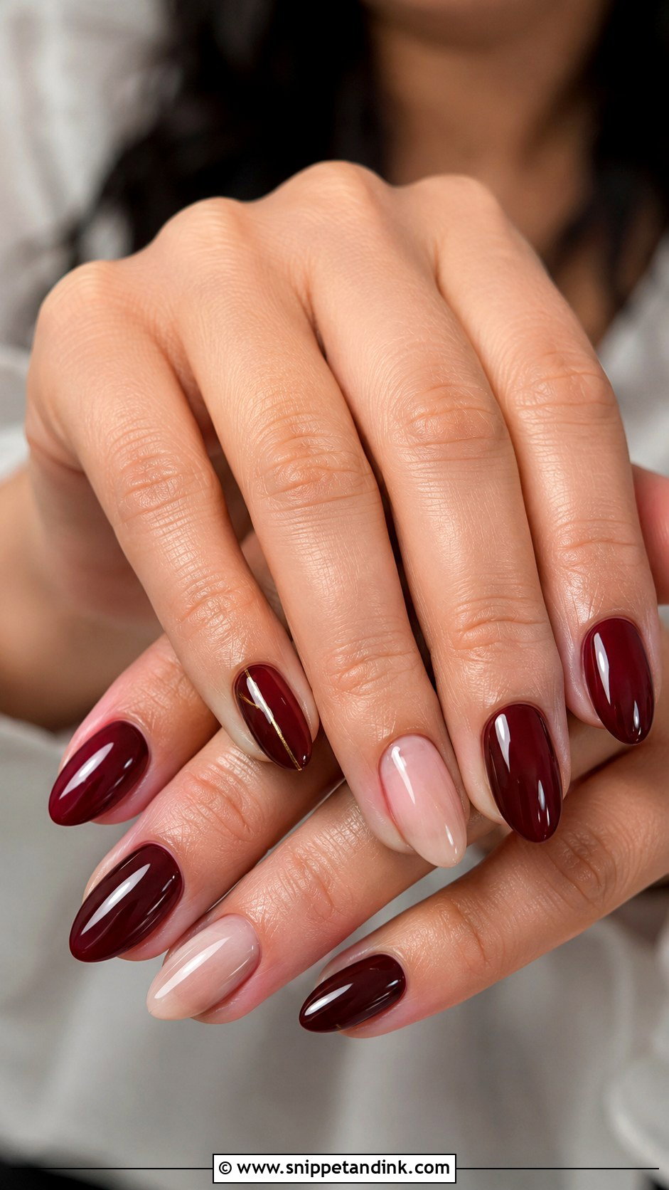 Burgundy Fall Wedding Nails - Snippet and Ink - 20 Fall Nails for Wedding