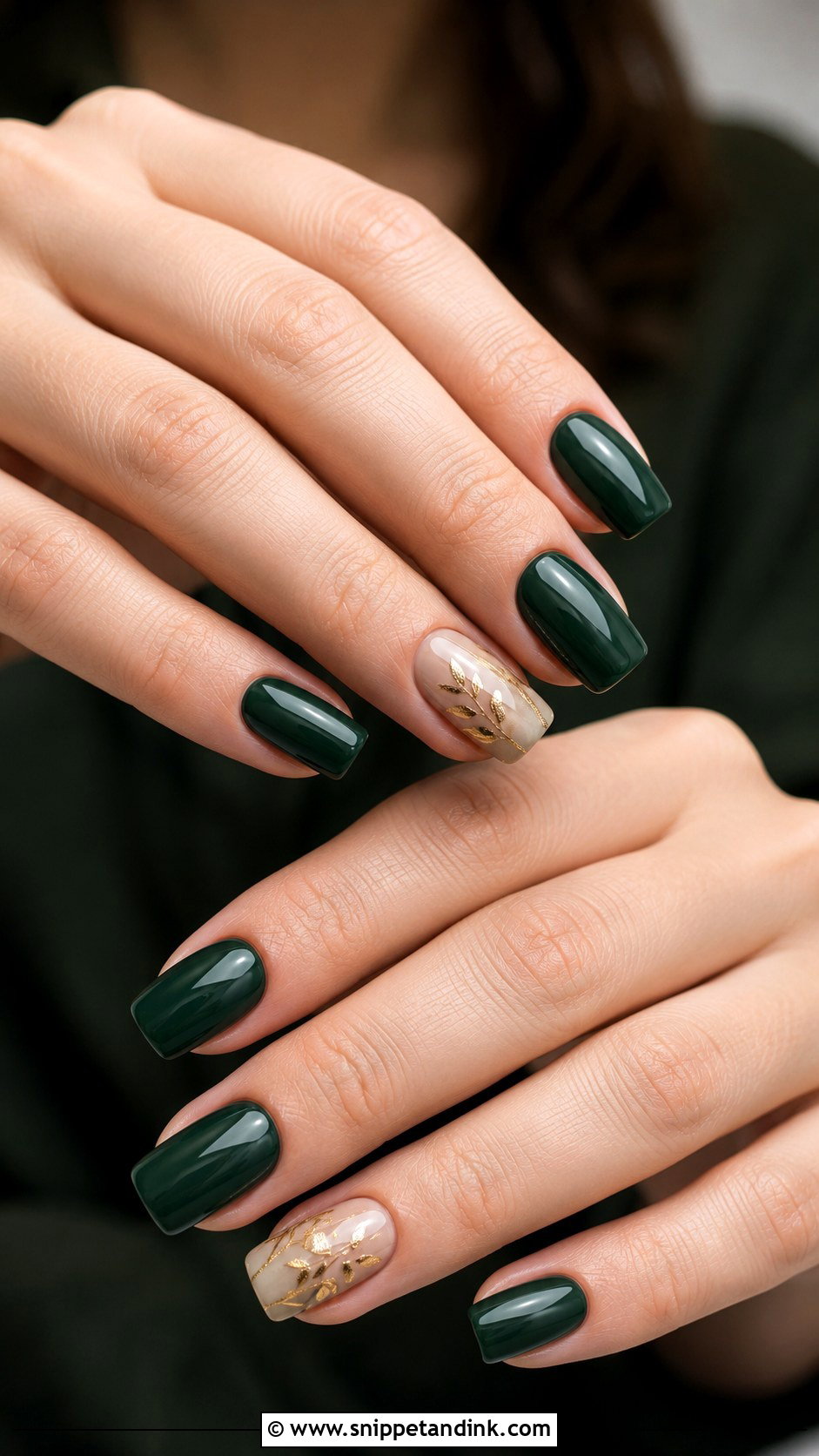 Burgundy French Tip Autumn Wedding Nails - Snippet and Ink - 20 Autumn Wedding Nails