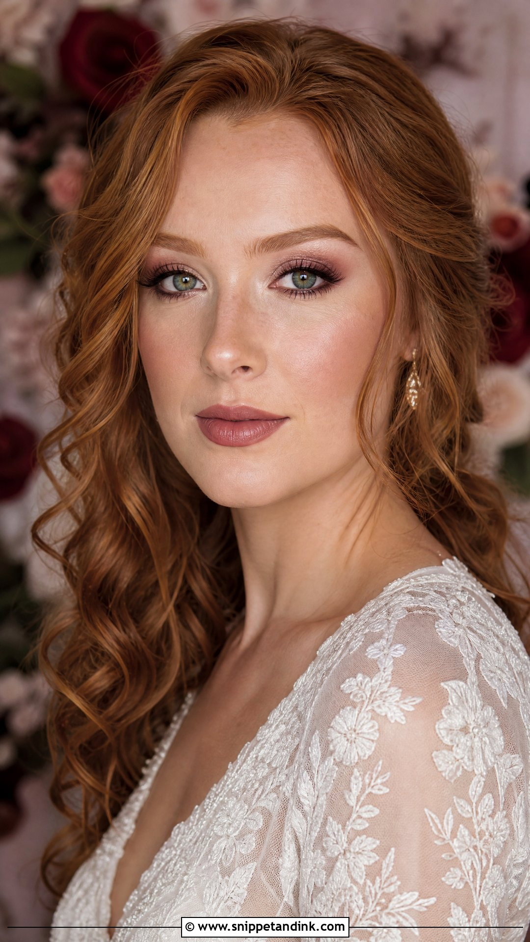 Burgundy Wedding Eyeliner - Snippet and Ink - 20 Wedding Makeup Eyeliner Ideas