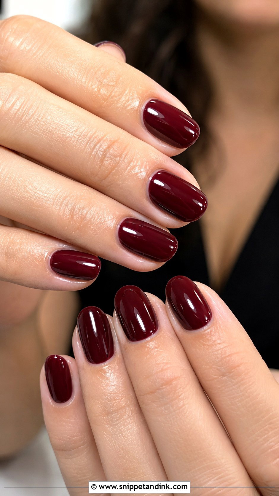 Burgundy Wedding Guest Nails - Snippet and Ink - 20 Classy Wedding Guest Nails