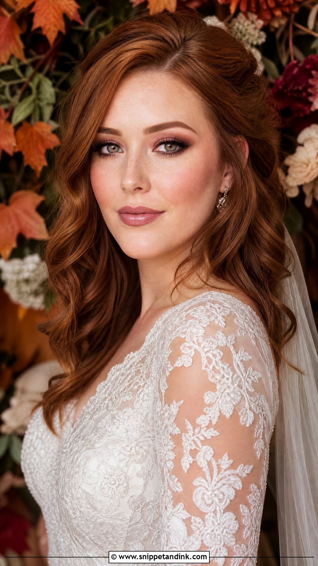Burgundy Wedding Makeup - Snippet and Ink - 20 Sultry Wedding Makeup Ideas