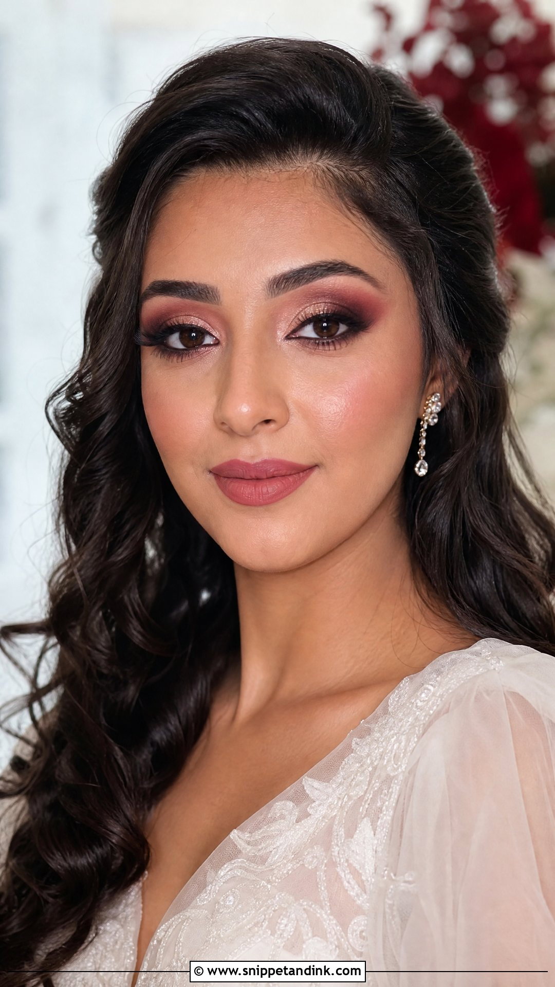 Burgundy Wedding Makeup For Black Eyes - Snippet and Ink - 20 Wedding Makeup for Black Eyes