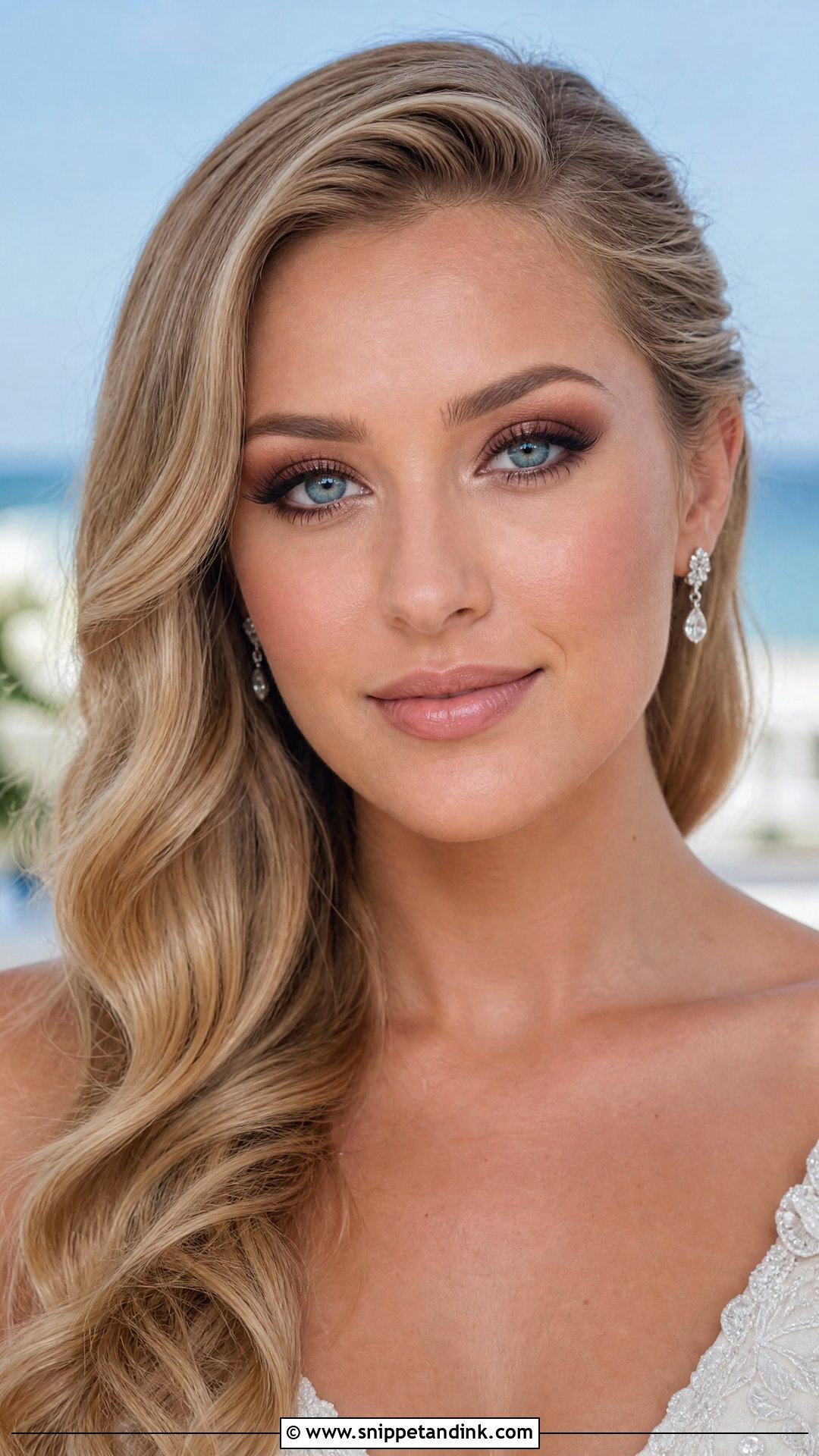 Burgundy Wedding Makeup For Blue Eyes - Snippet and Ink - 20 Burgundy Wedding Makeup Look Ideas