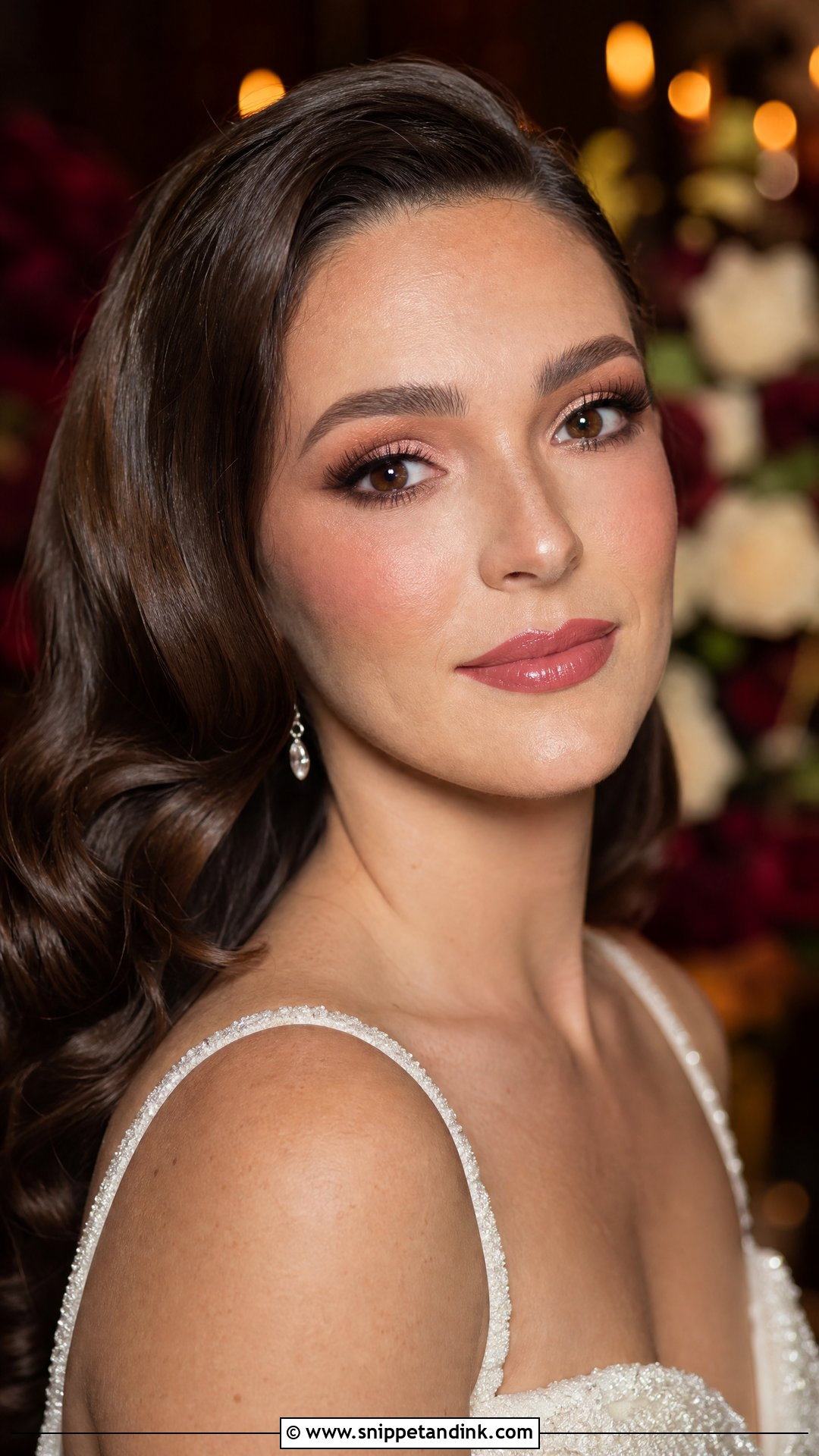 Burgundy Wedding Makeup For Brown Eyes - Snippet and Ink - 25 Wedding Makeup for Brown Eyes Brunette