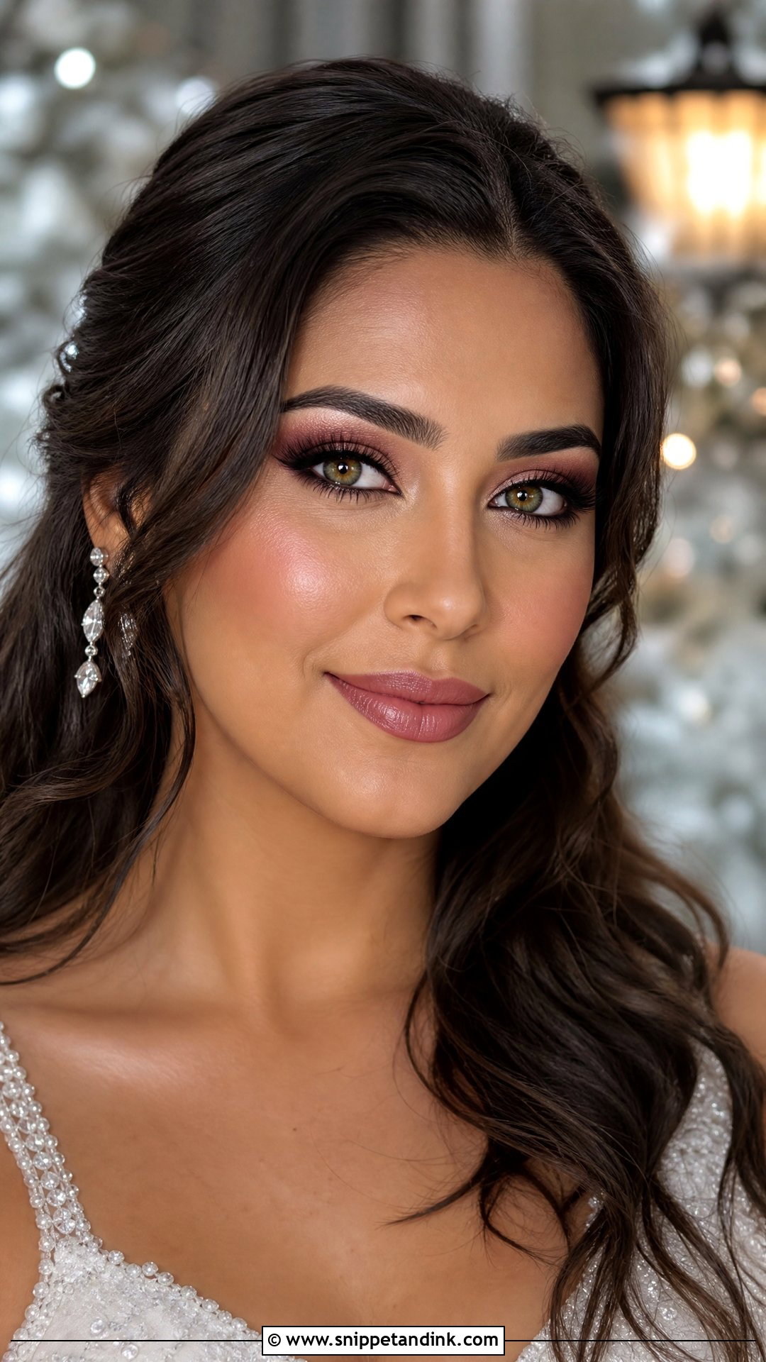 Burgundy Wedding Makeup For Green Eyes - Snippet and Ink - 20 Wedding Makeup for Green Eyes and Brown Hair