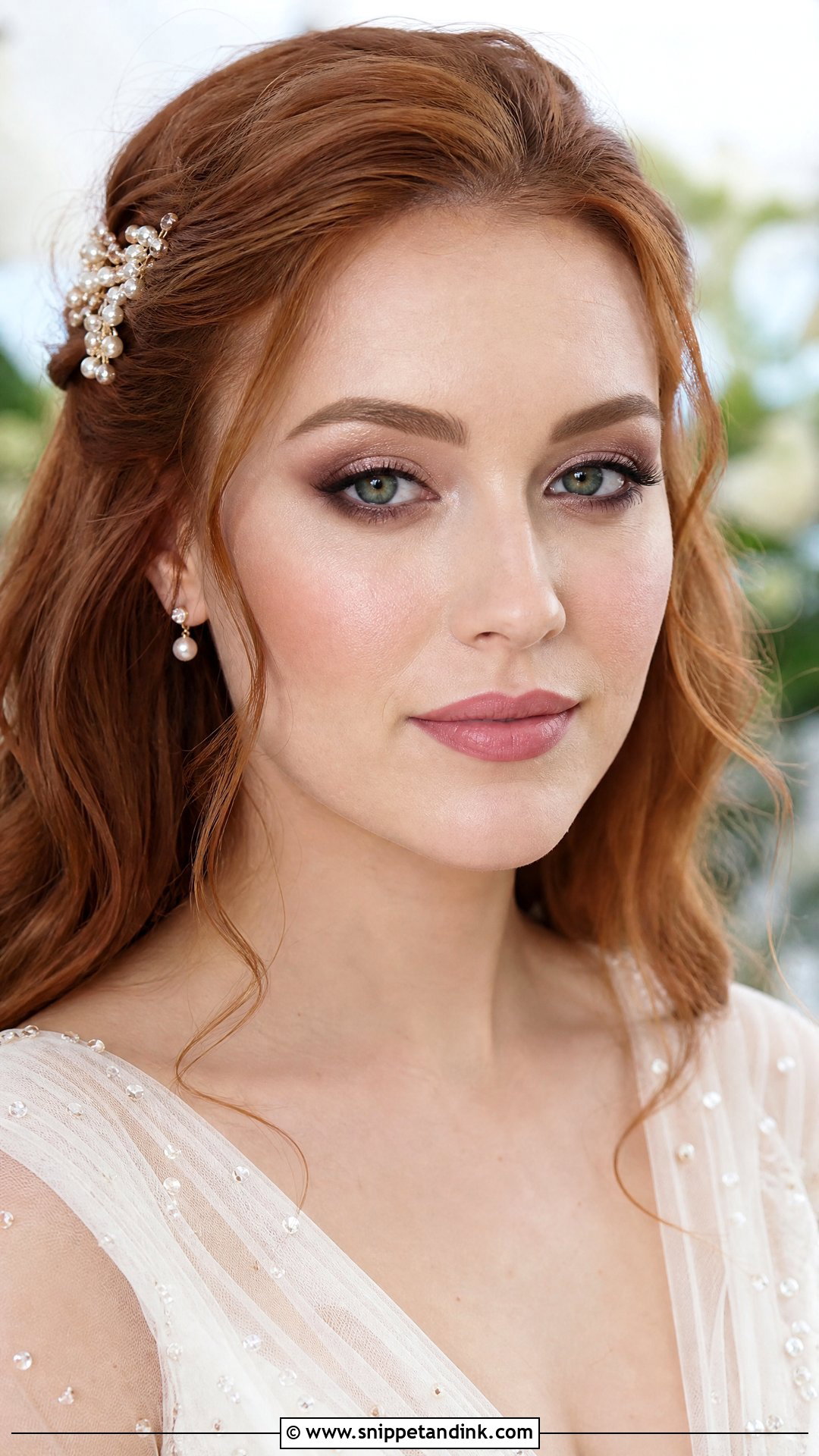 Burgundy Wedding Makeup For Green Eyes - Snippet and Ink - 20 Burgundy Wedding Makeup Look Ideas