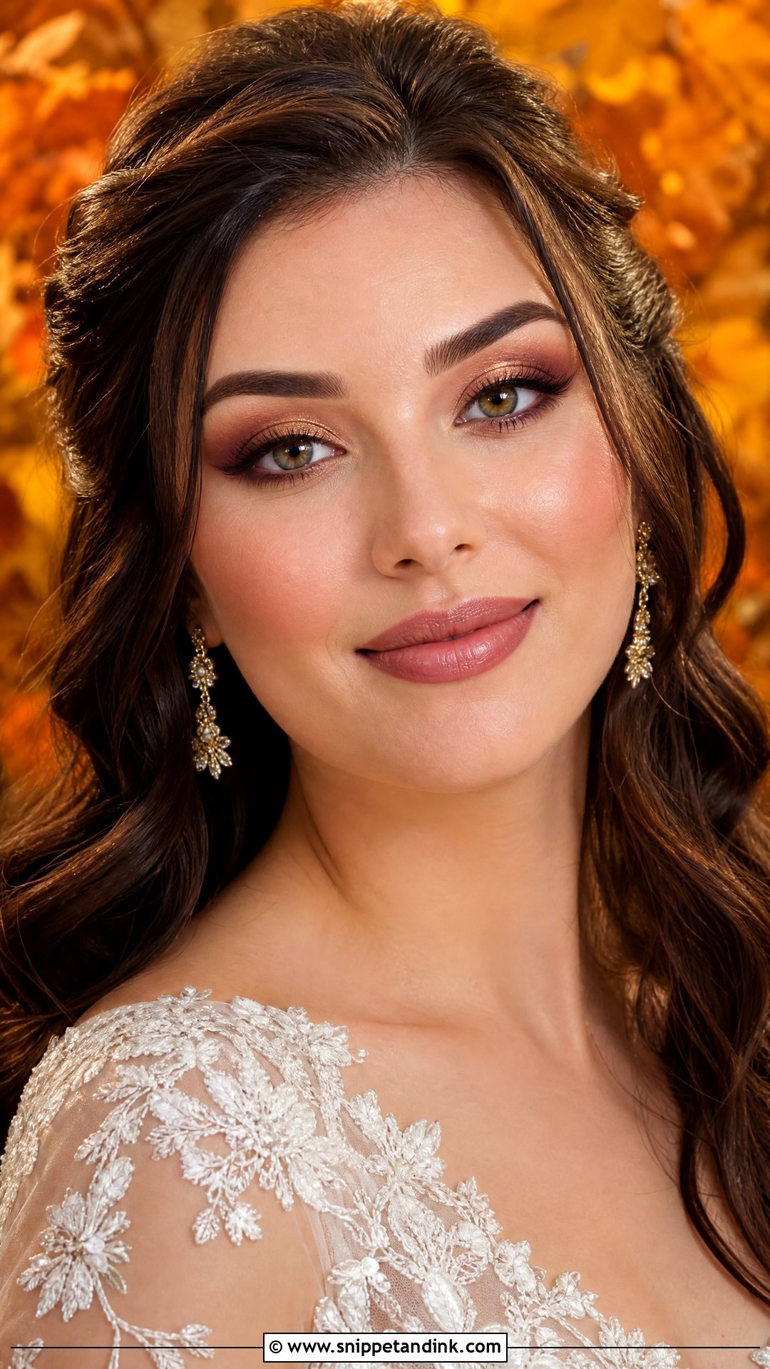 Burgundy Wedding Makeup For Hazel Eyes - Snippet and Ink - 20 Burgundy Wedding Makeup Look Ideas