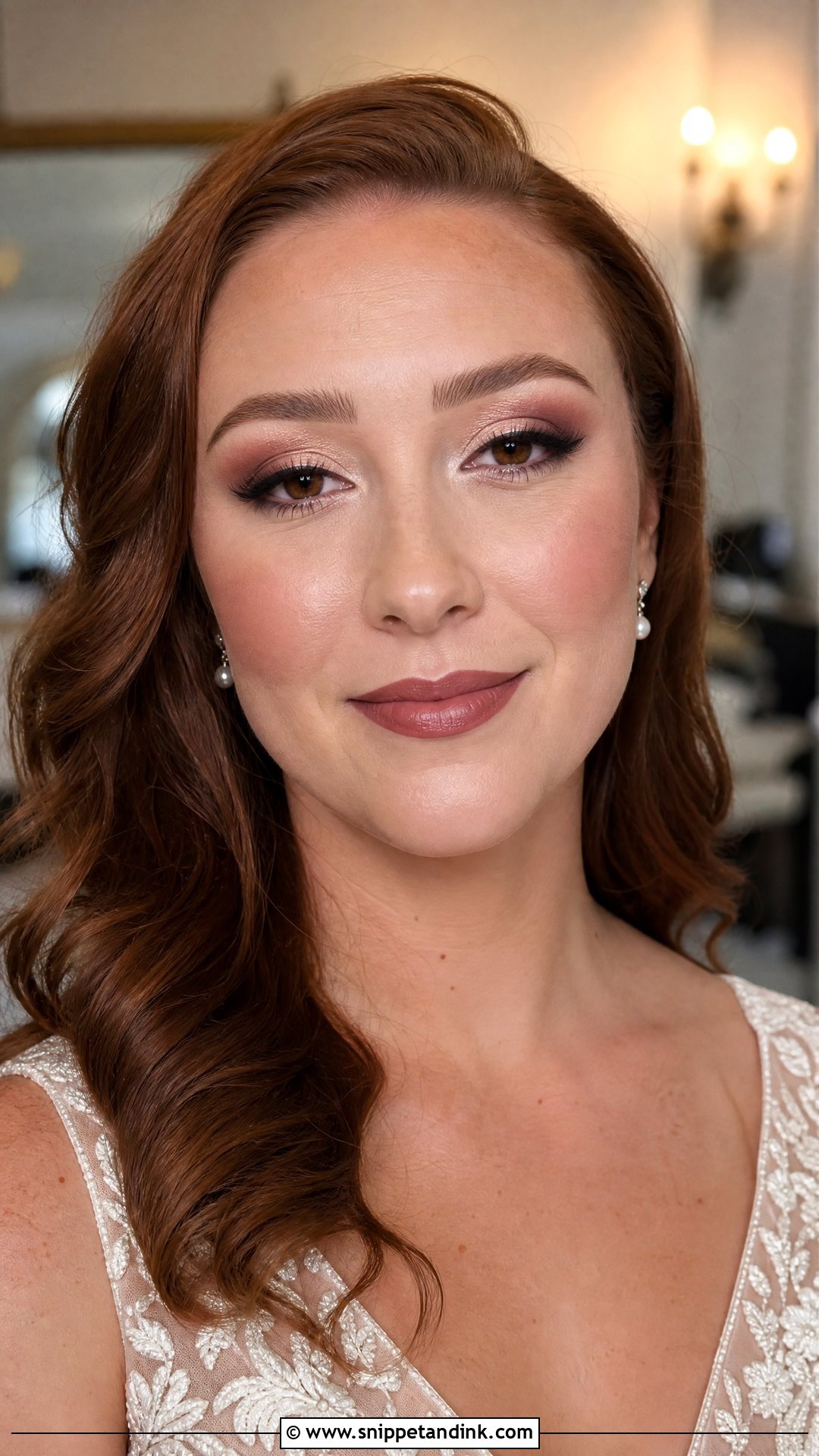 Burgundy Wedding Makeup for Small Eyes - Snippet and Ink - 20 Wedding Makeup for Small Eyes