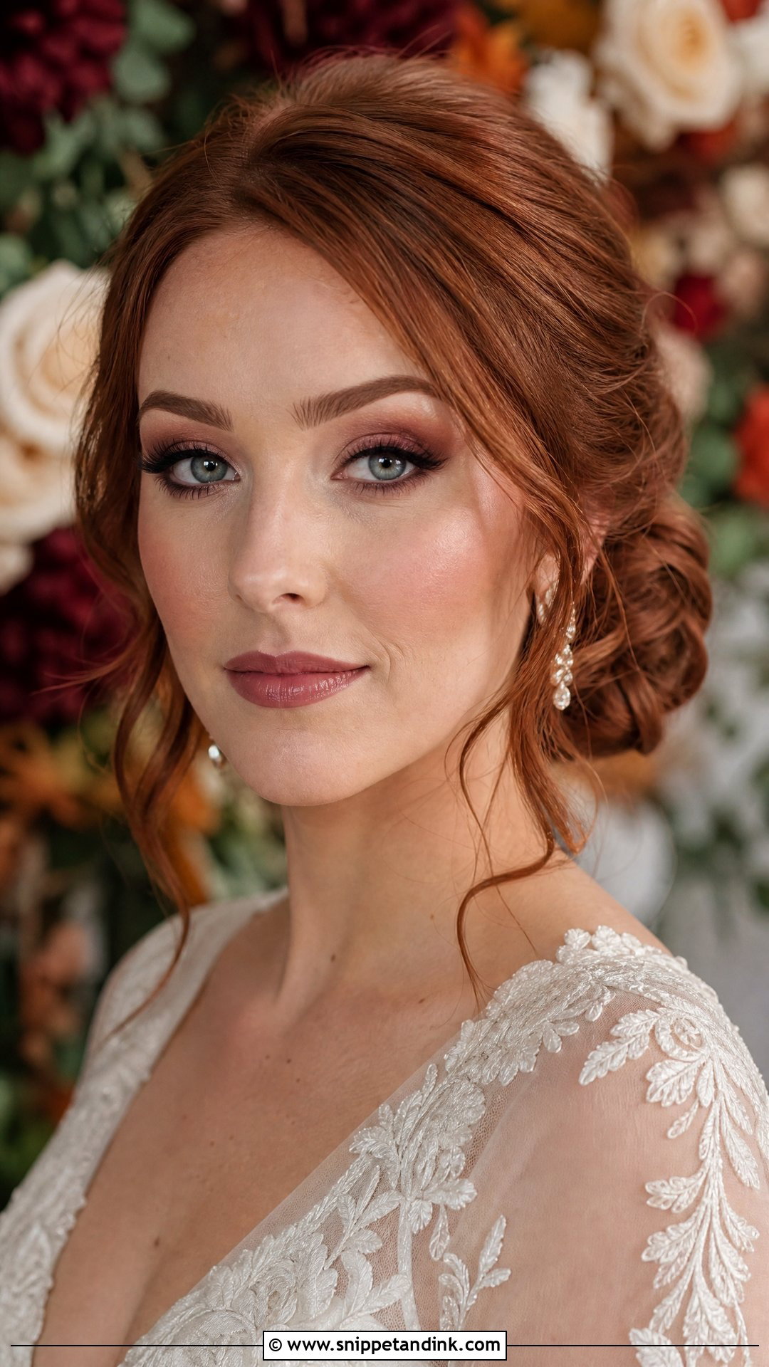 Burgundy Wedding Makeup - Snippet and Ink - 20 Beautiful Wedding Makeup Ideas