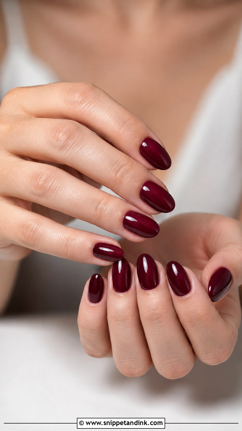 Burgundy Wedding Nails - Snippet and Ink - 20 Red Wedding Nails for Bride